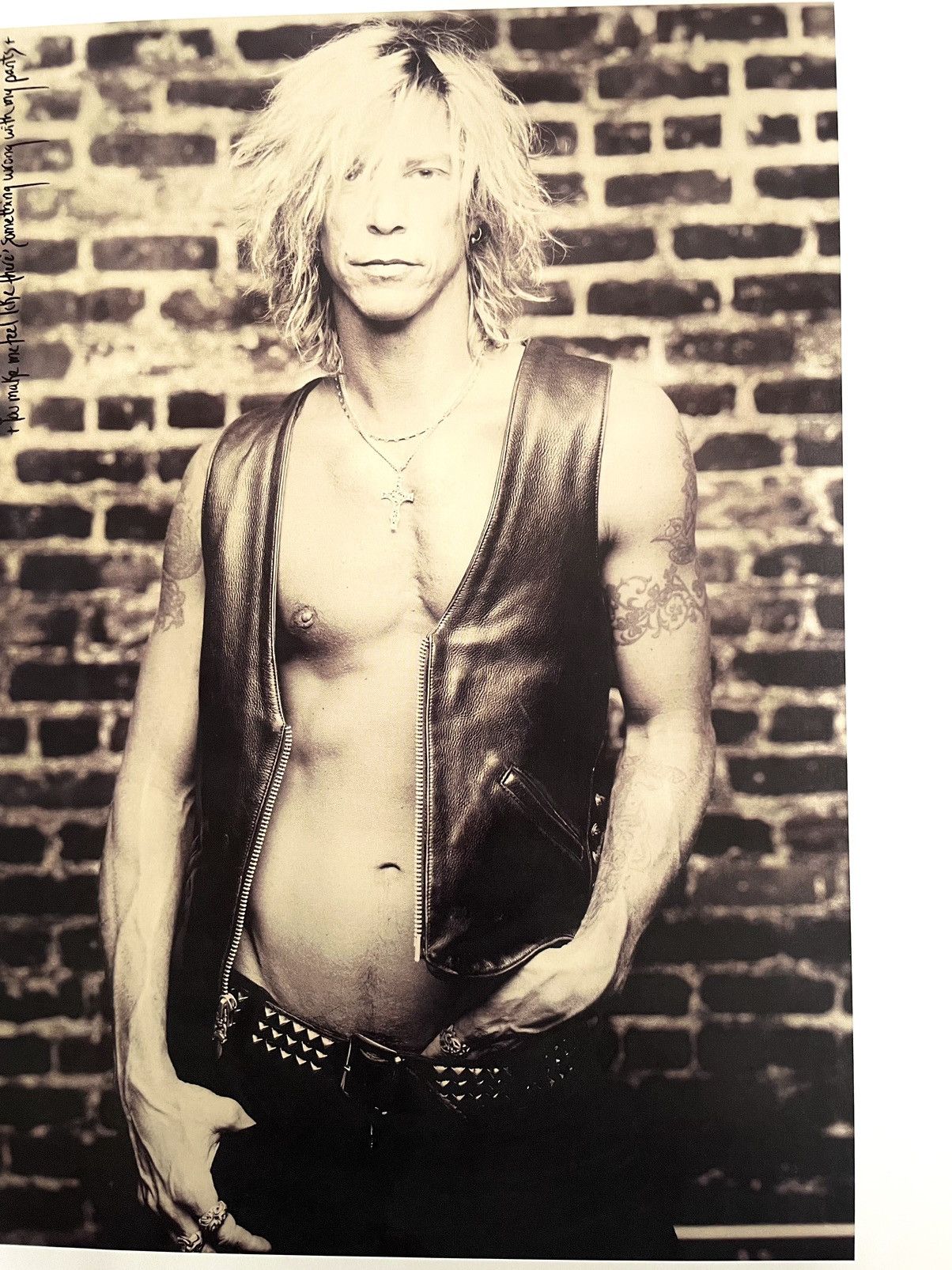 Chrome Hearts Chrome Hearts close up 8x11 magazine cutout Poster Size ONE SIZE - 2 Thumbnail