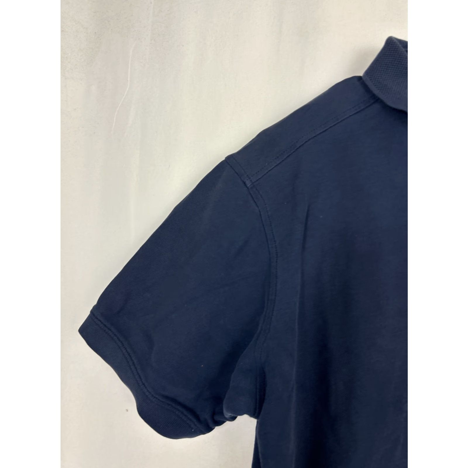 Tommy Bahama Tommy Bahama Polo Shirt Mens Large Short Sleeve Navy Blue Cotton Pullover Shirt Size US L / EU 52-54 / 3 - 2 Thumbnail