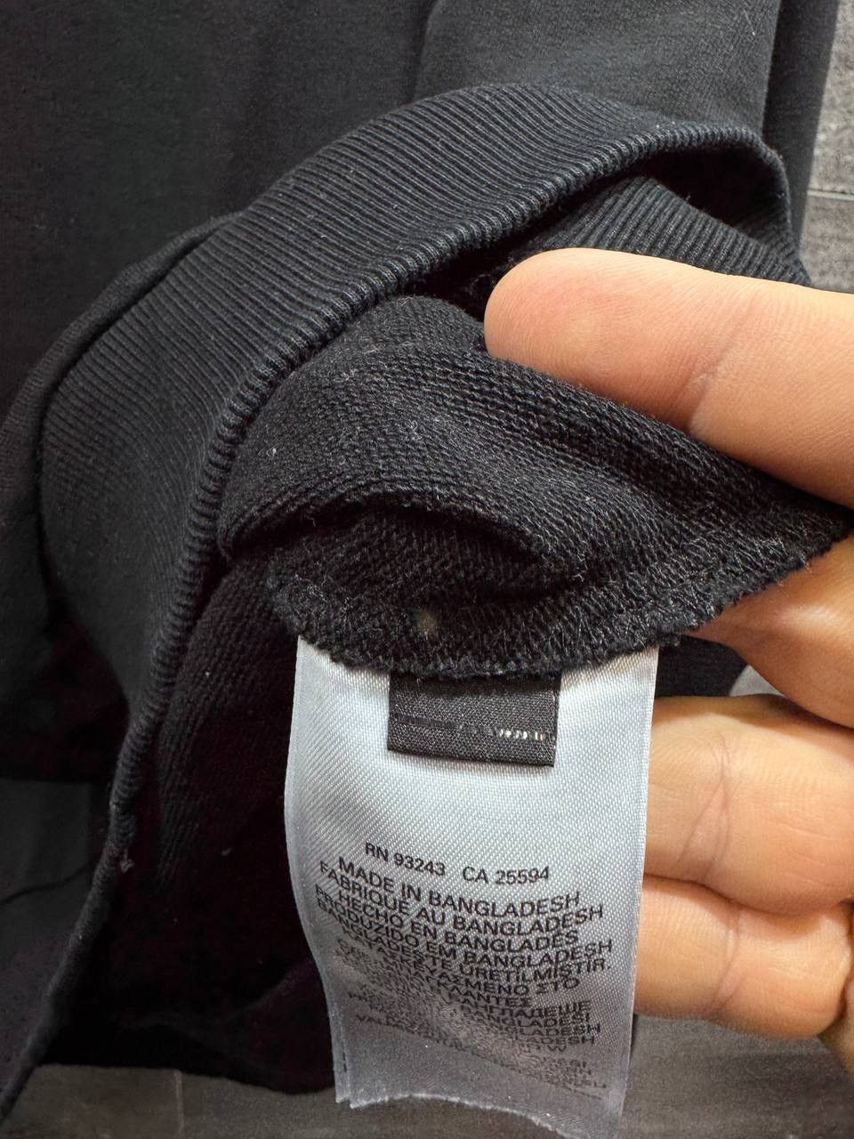 Diesel DIESEL Men’s Crew Neck Sweatshirt Black Denim Division Size US L / EU 52-54 / 3 - 10 Thumbnail