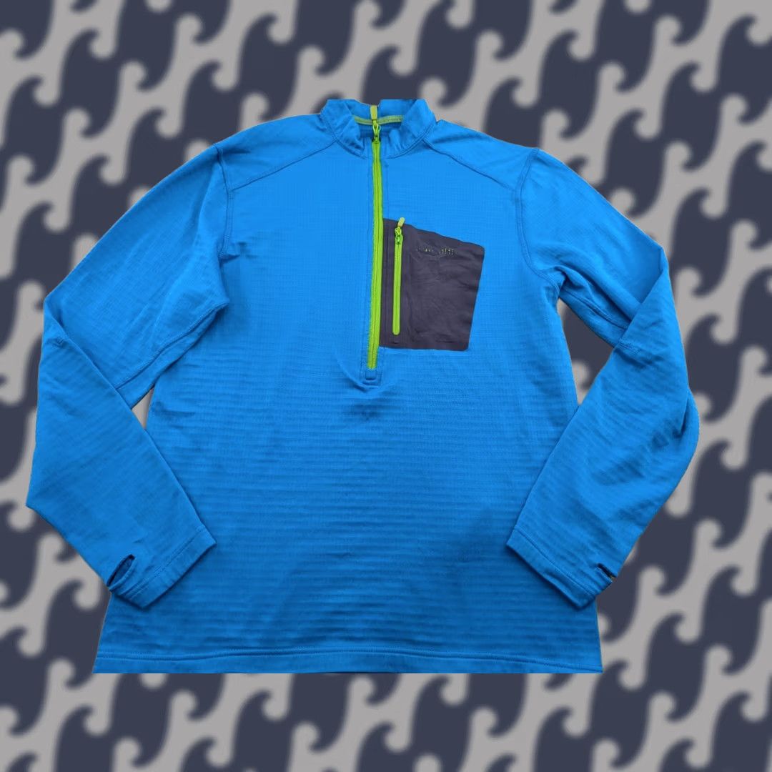 Vintage Norrona Bitihorn Equalizer+ Zip Neck Men Blue Top Small Pullover Outdoor Hiking Size US S / EU 44-46 / 1 - 1 Thumbnail