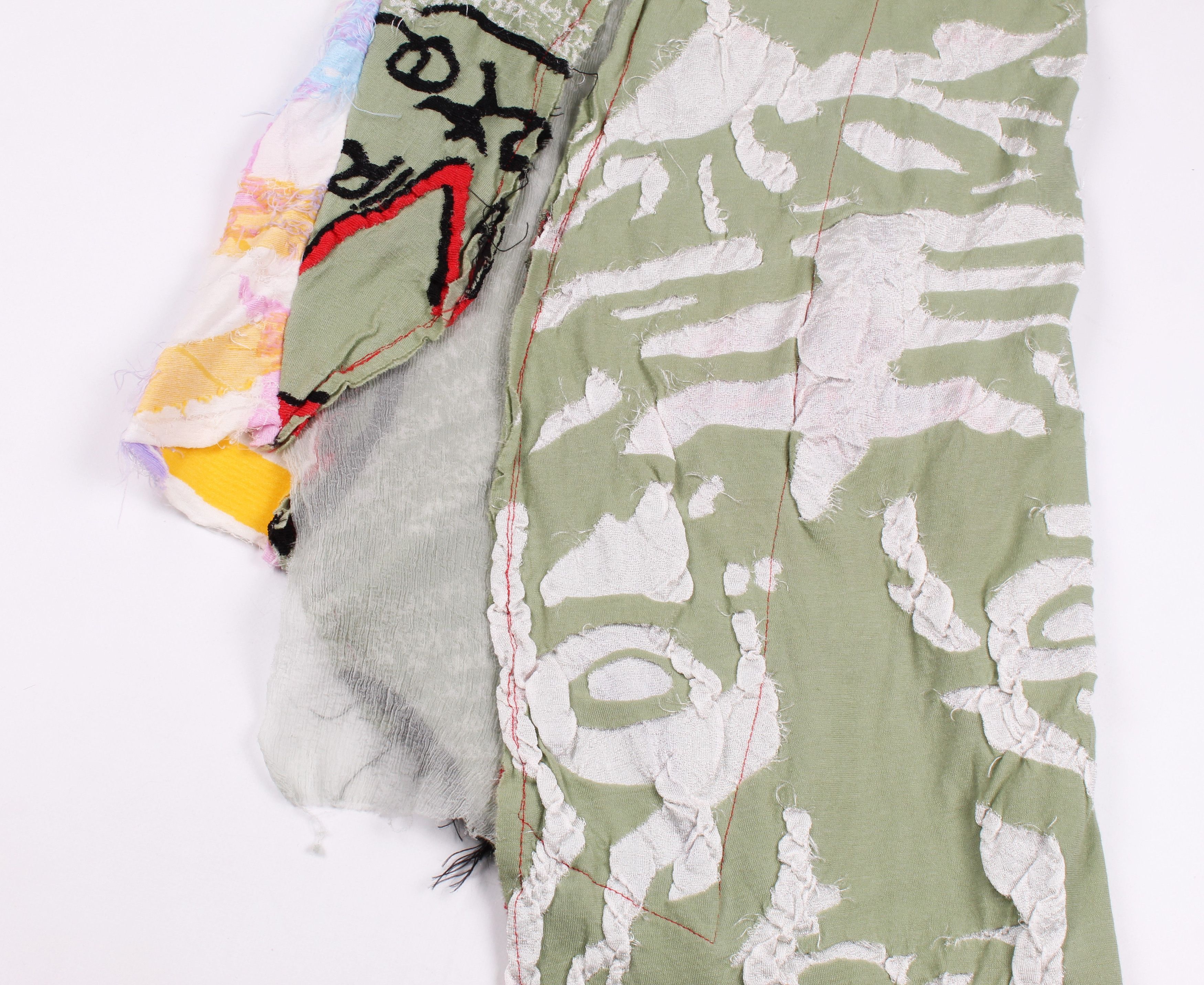Other Vira Lata Y2K Deconstructed Grunge Mini Tunic Dress Size S / US 4 / IT 40 - 8 Thumbnail