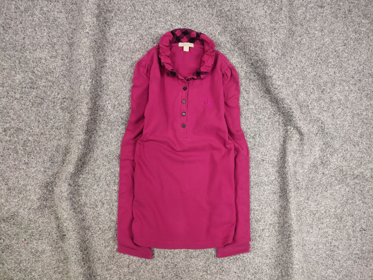 Burberry Burberry Brit light pink nova check Women Polo Long Sleeve Size S / US 4 / IT 40 - 1 Thumbnail