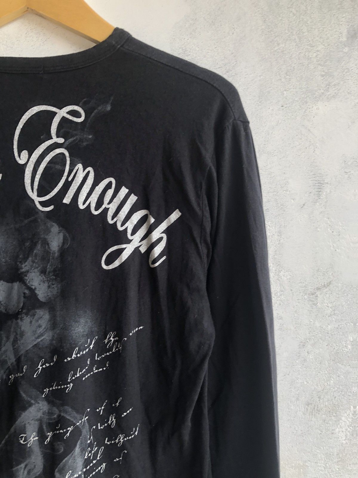 Hysteric Glamour Japan Gothic Poem LongSleeve Clash Ahead Punk Style Size US XL / EU 56 / 4 - 7 Thumbnail