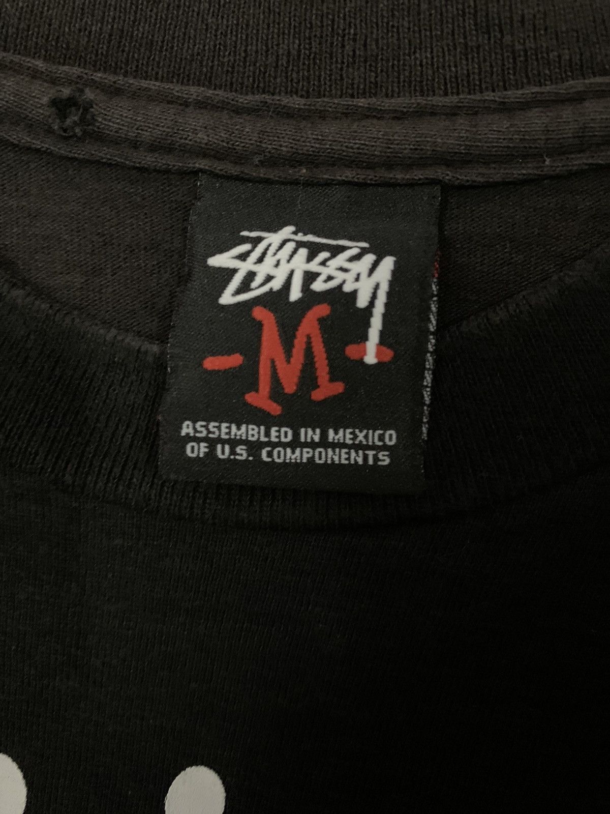 Stussy Vintage Stussy Graphic Logo Printed T-shirt Made in Mexico Size US M / EU 48-50 / 2 - 12 Thumbnail