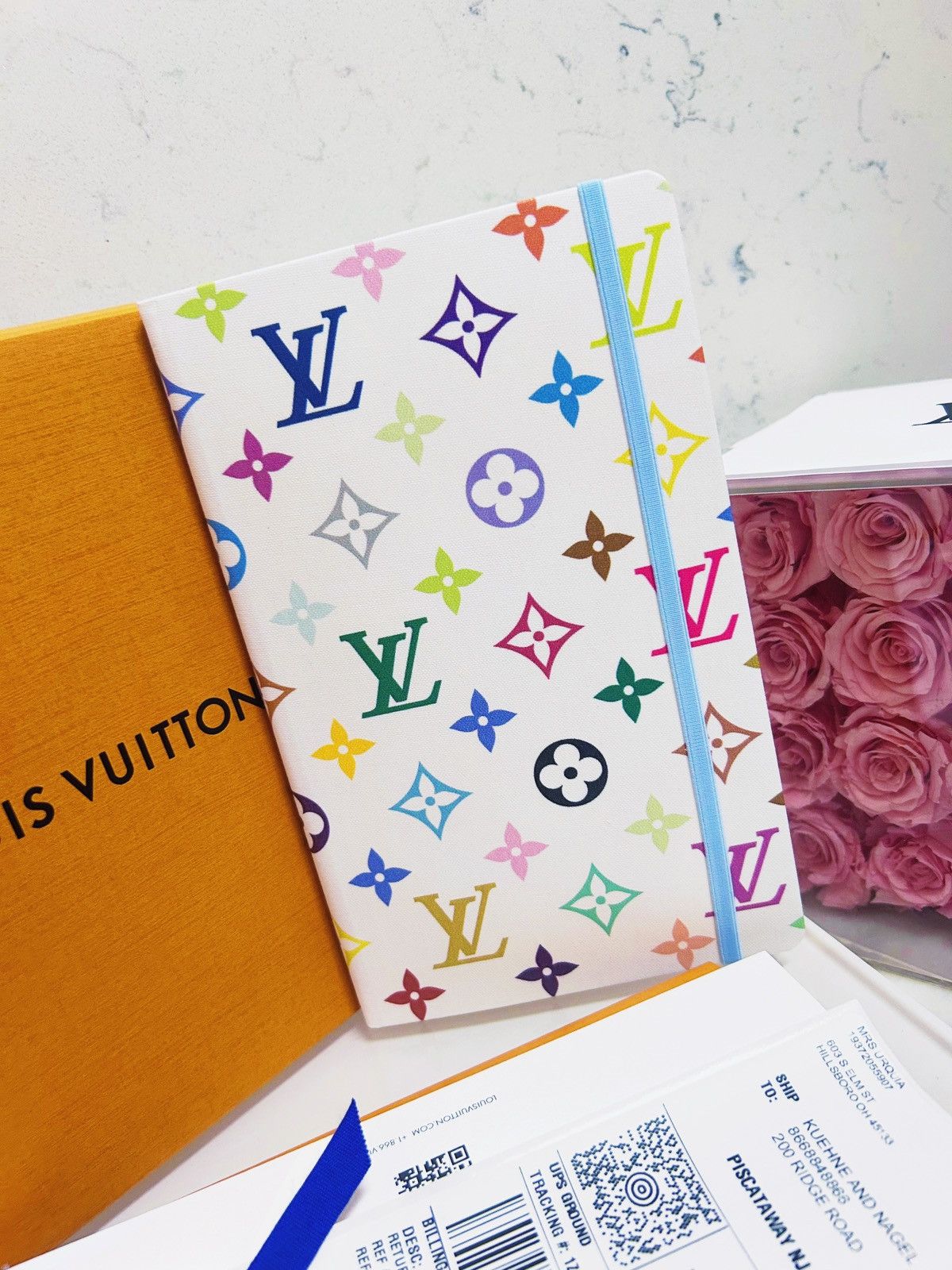 Louis Vuitton Authentic Louis Vuitton x Murakami 2025 Multicolor Notebook Size ONE SIZE - 10 Thumbnail