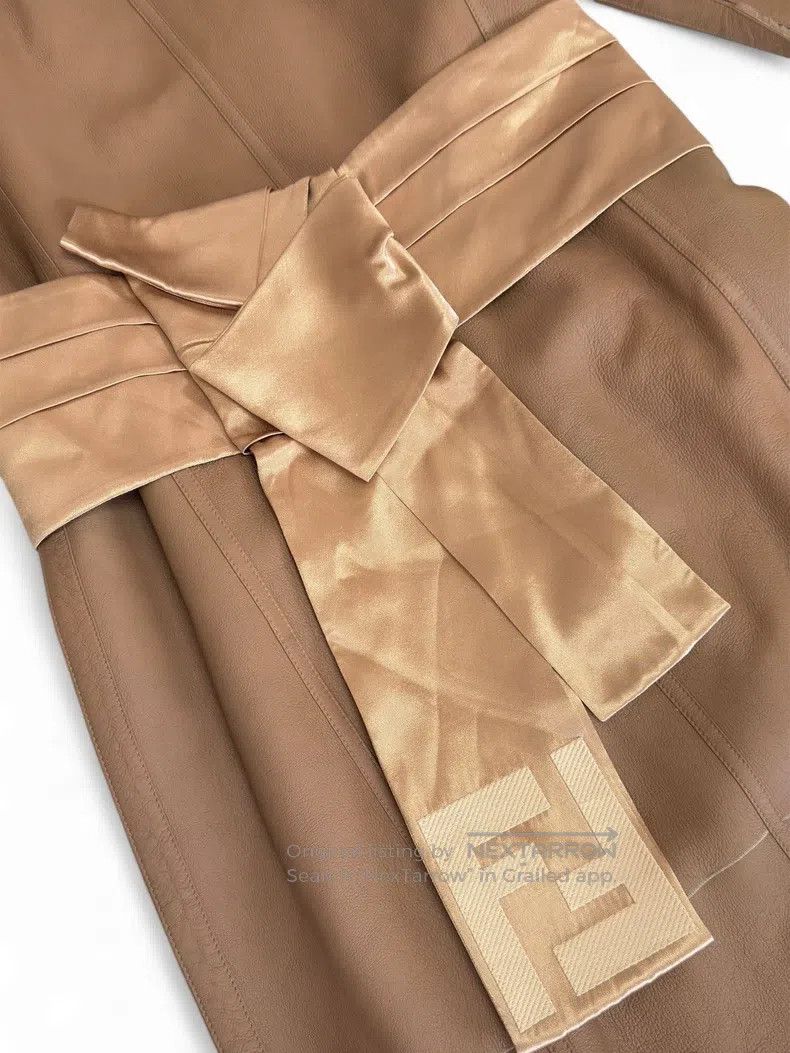 Fendi Fendi Fur and leather integrated coat, reversible Size XS / US 0-2 / IT 36-38 - 5 Thumbnail