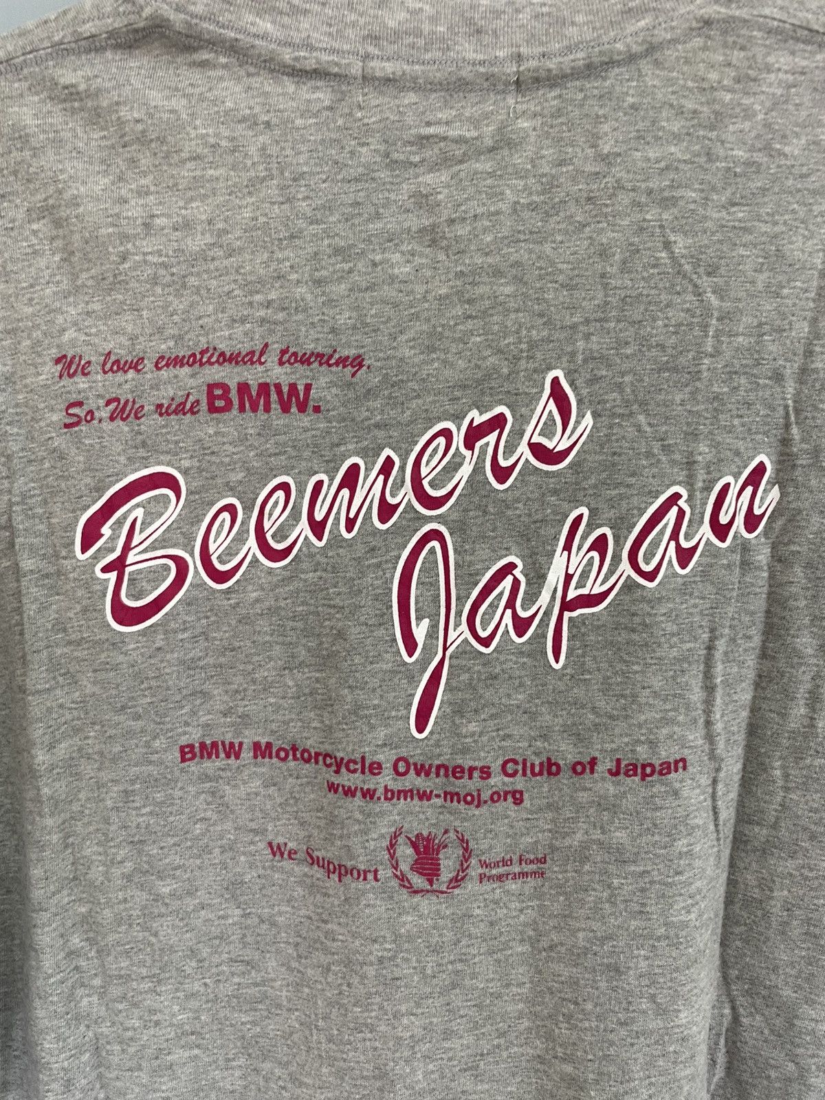 BMW Vintage 90s BMW Motorcycle Owners Club of Japan t shirt Size US L / EU 52-54 / 3 - 4 Thumbnail