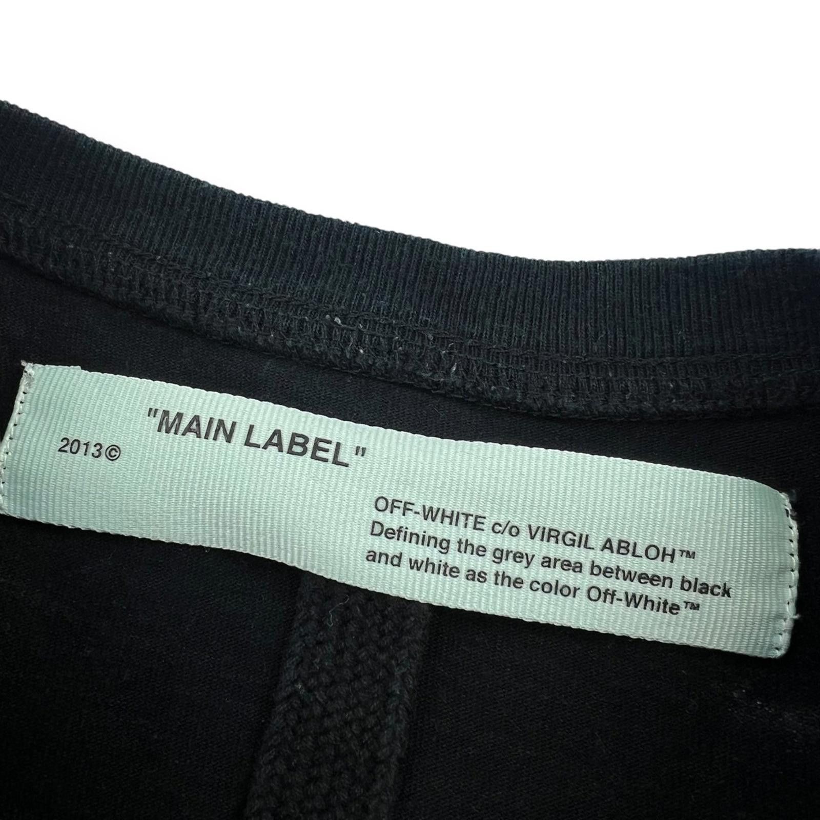 Off-White Off-White Monet Arrows Black Long Sleeve T Shirt Size US S / EU 44-46 / 1 - 4 Thumbnail