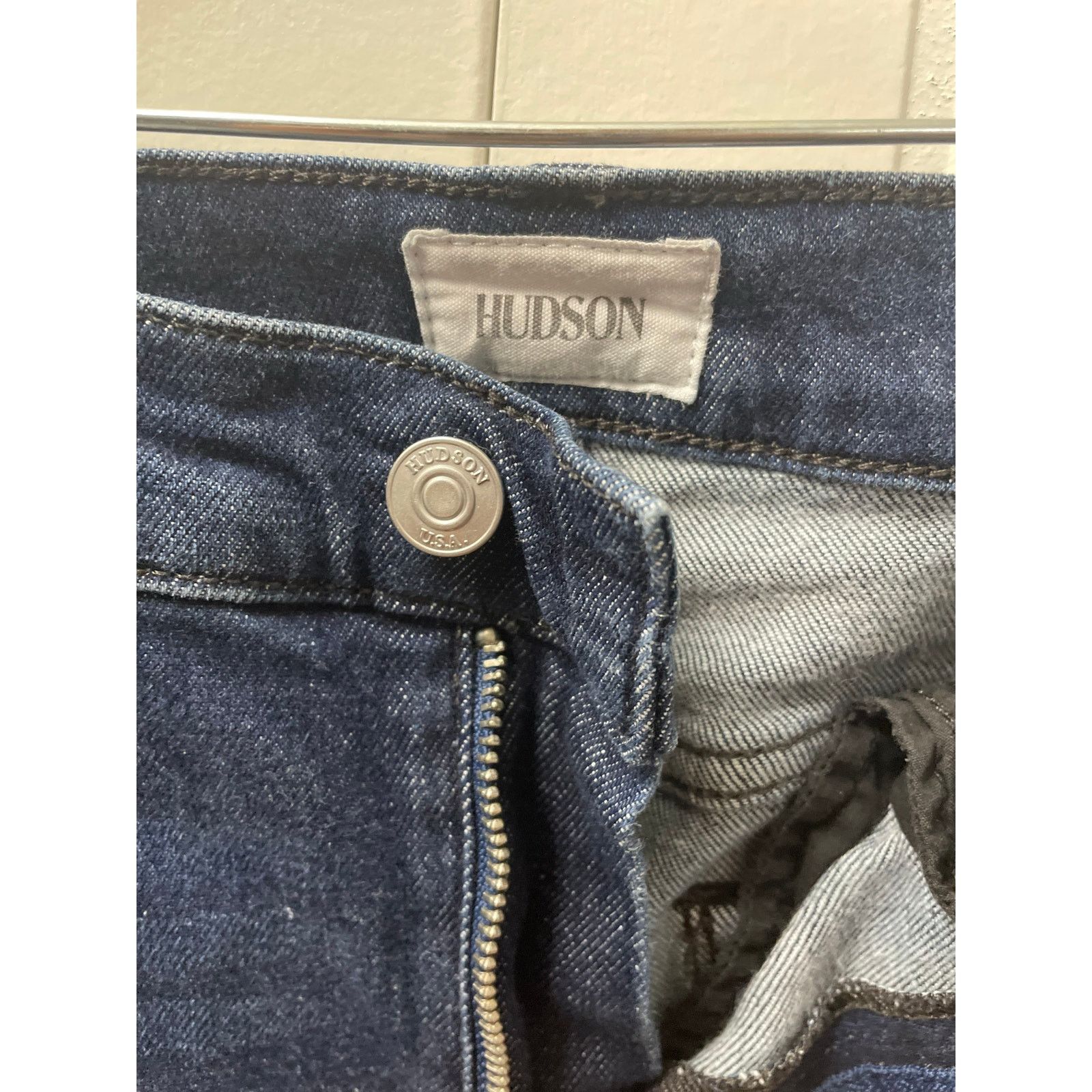 Hudson Women Hudson Tall Flared Dark Denim Jeans Size 24 Size 24" / US 00 / IT 34 - 4 Thumbnail