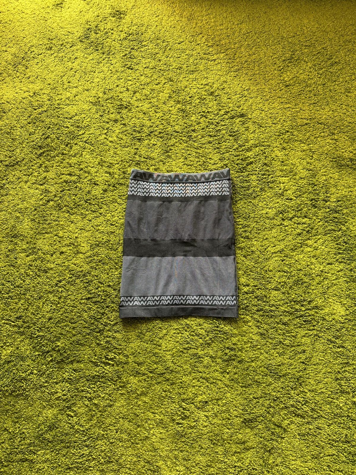 Alexander Wang × Designer Alexander Wang x H&M monogram skirt Size 26" / US 2 / IT 38 - 2 Thumbnail