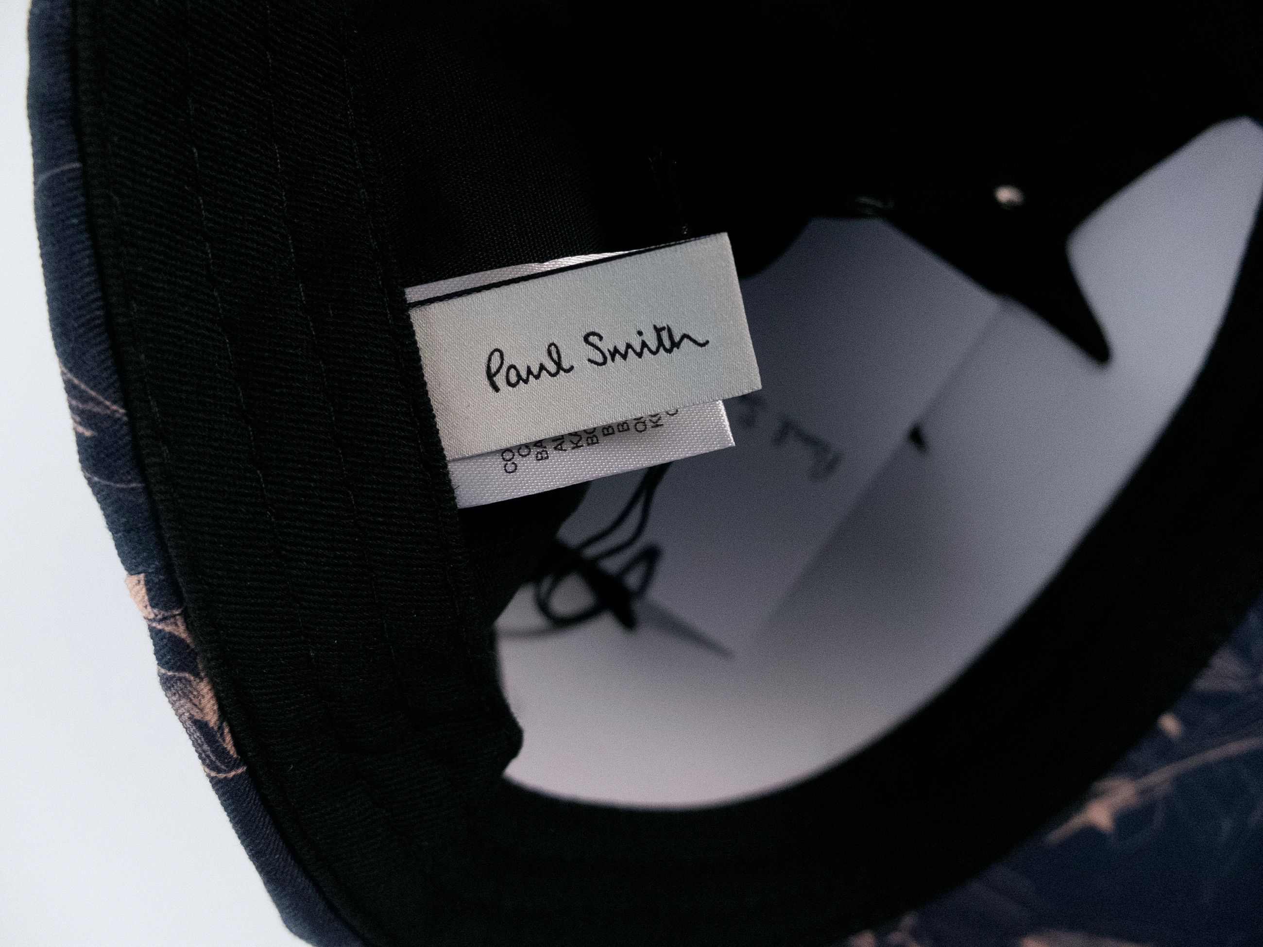 Paul Smith PAUL SMITH mainline blue printed cotton baseball cap Size ONE SIZE - 7 Thumbnail