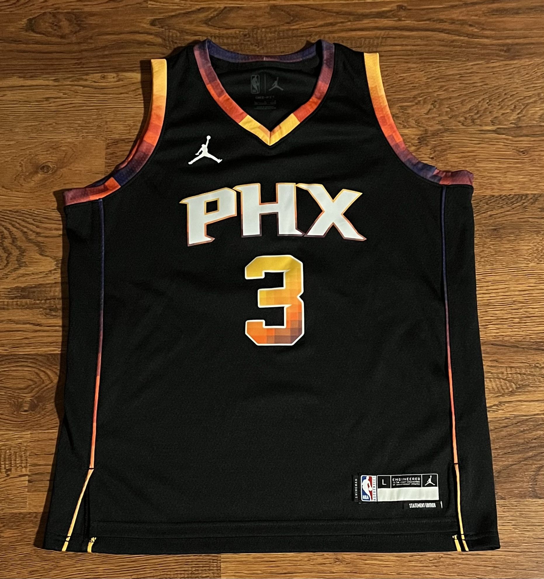 Jordan Brand Jordan Phoenix Suns Chris Paul 3 Statement Edition Jersey Size US S / EU 44-46 / 1 - 1 Thumbnail