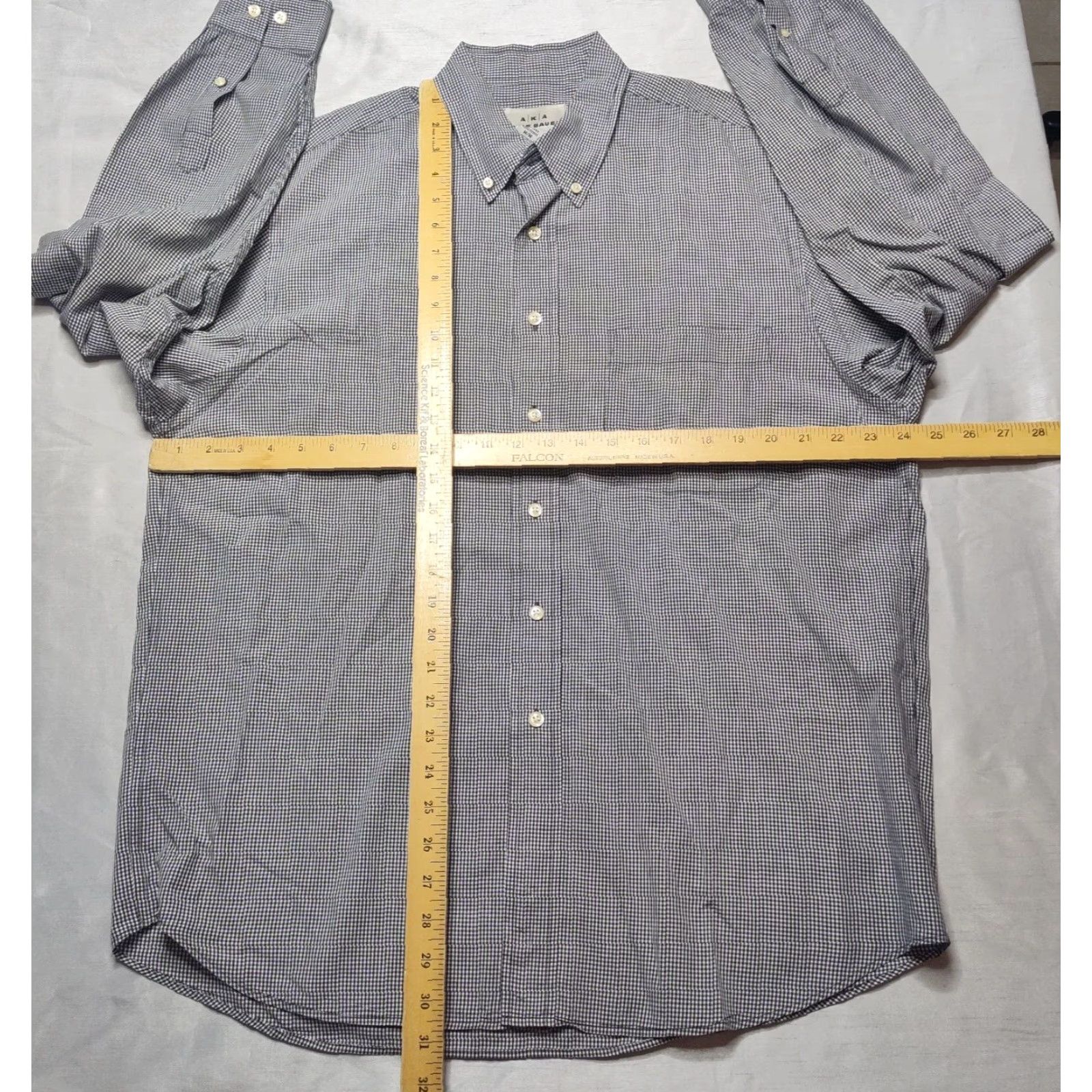 Eddie Bauer VTG Eddie Bauer Button-Down Shirt Men Medium Black White Mini Check Long Sleeve Casual Workwear Size US M / EU 48-50 / 2 - 7 Thumbnail