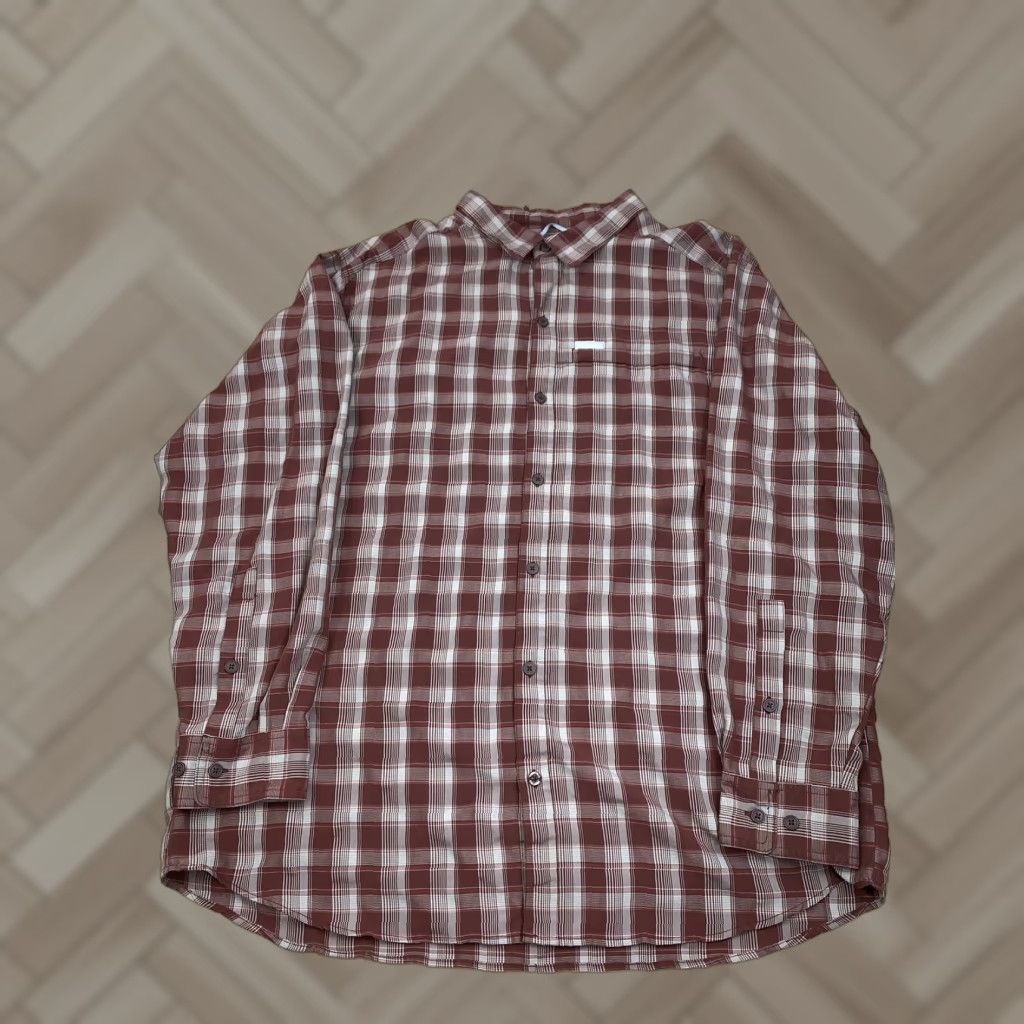 Vintage Columbia Mens Plaid Long Sleeve Shirt Red 2XL Casual Shirt Mens Red Plaid Long Sleeve Button-Up Collared Size US XXL / EU 58 / 5 - 1 Thumbnail