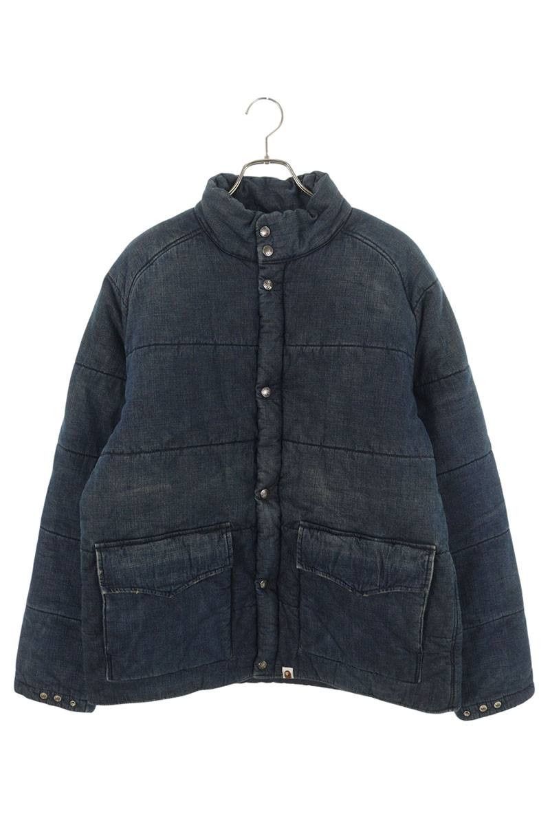 Bape Bape Denim Jacket Blue Size XL Size US XL / EU 56 / 4 - 1 Thumbnail