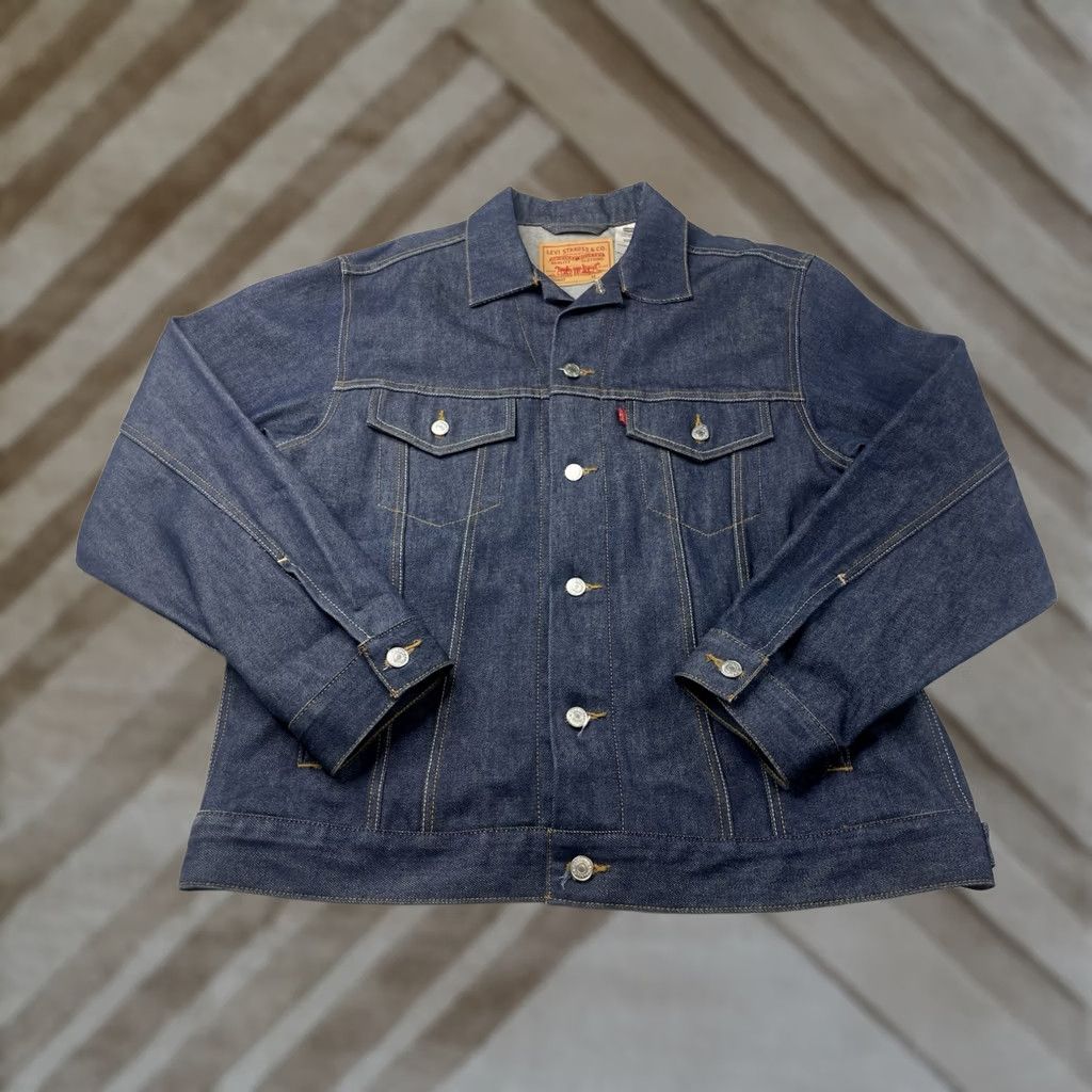 Levi's Levi's Jacket Mens Medium Blue Denim Trucker Rancher 70407 Size US M / EU 48-50 / 2 - 1 Thumbnail