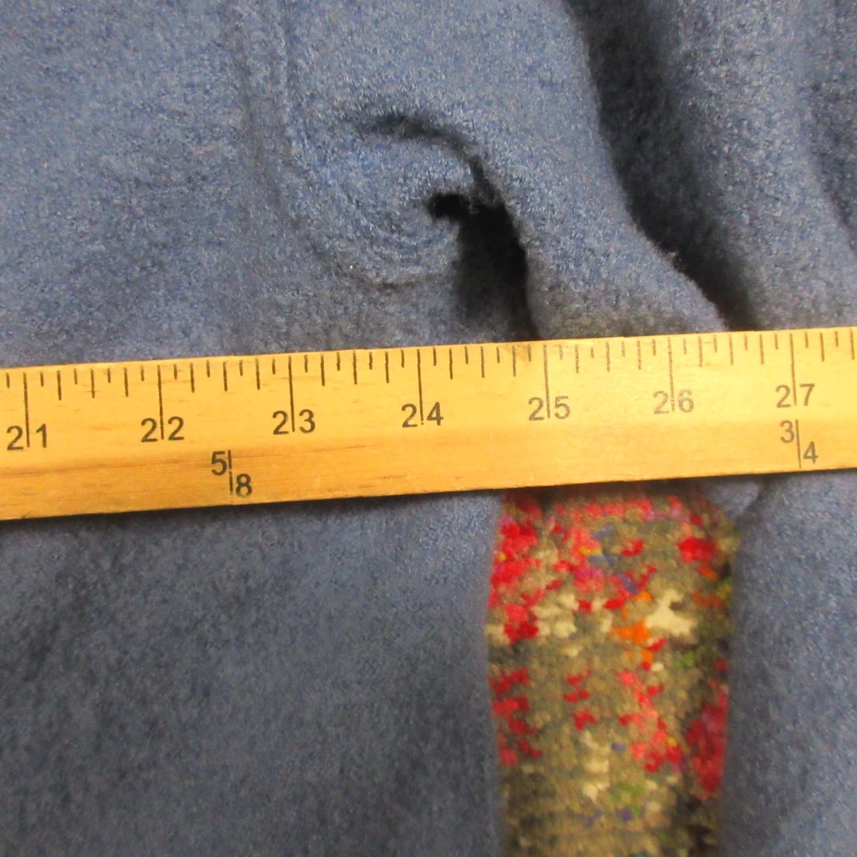 Banana Republic Banana Republic Mens Jacket Wool Blue Oversized Button Front Casual Blazer M Military Jacket Lined Zip Front Mid-Length Size 40R - 7 Thumbnail