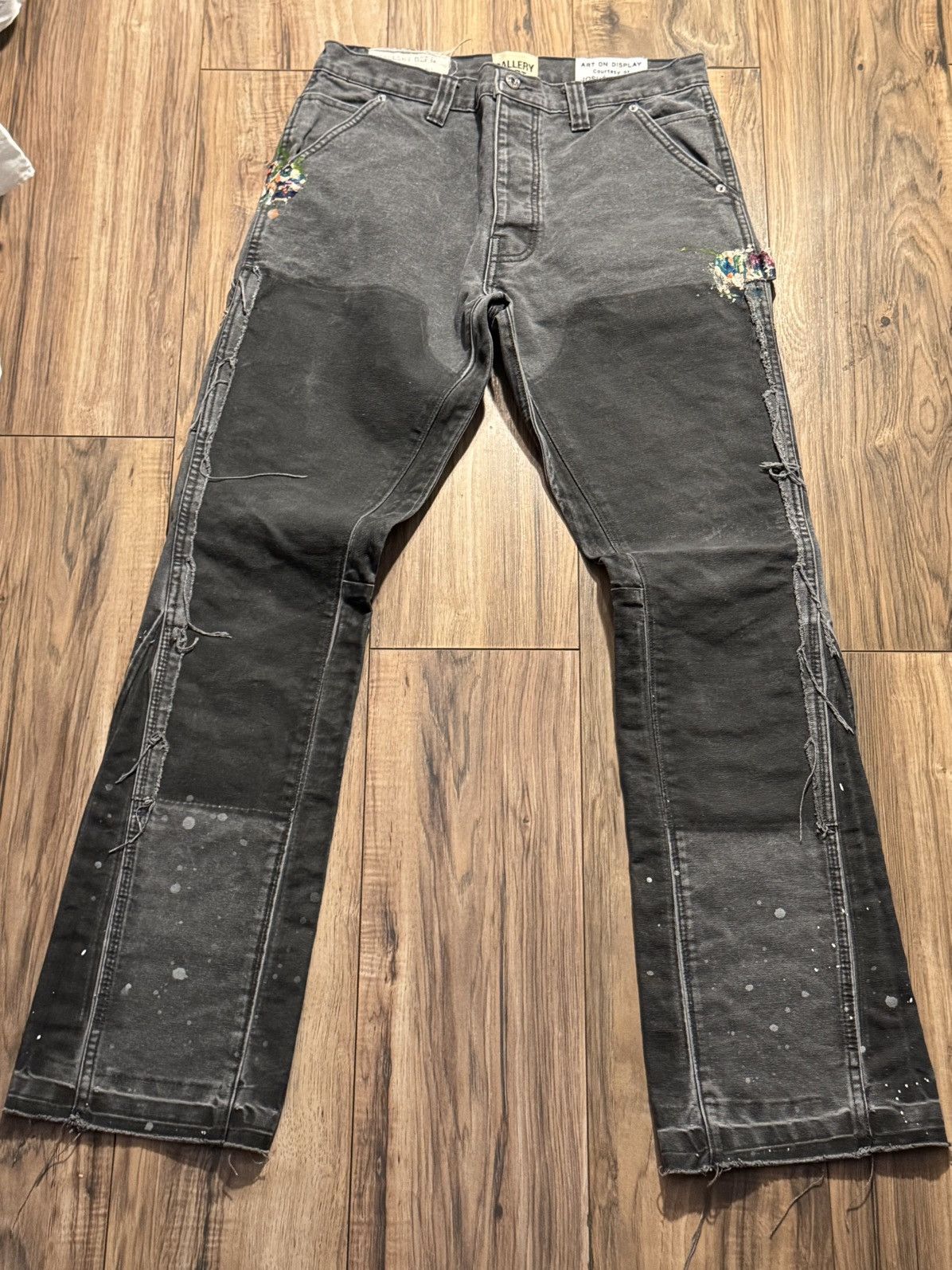 Gallery Dept. Gallery dept LA FLARE CARPENTER CHARCOAL PANTS Size US 32 / EU 48 - 1 Thumbnail