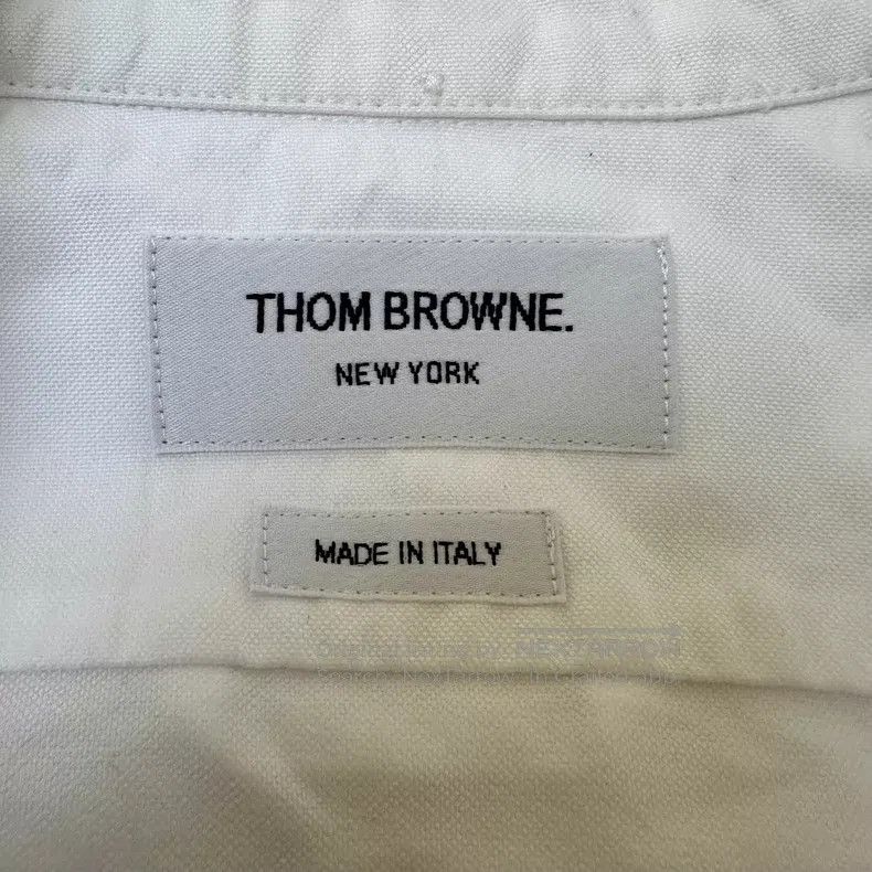 Thom Browne Thom Browne Classic Shirt in White Oxford Cloth Size S / US 4 / IT 40 - 6 Thumbnail