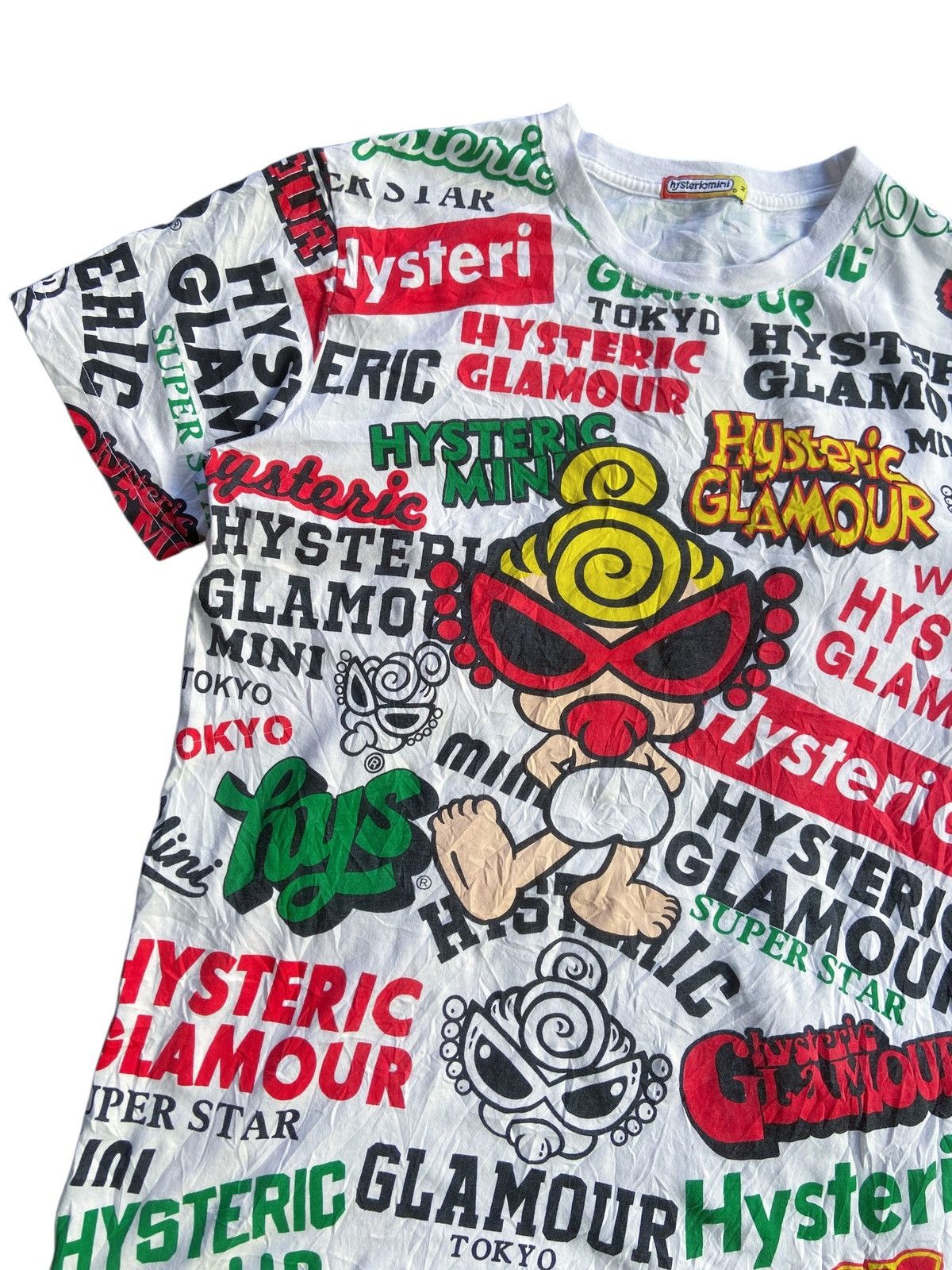 Hysteric Glamour HYSTERIC GLAMOUR BABY ALL OVER PRINT TEE Size US XL / EU 56 / 4 - 3 Thumbnail