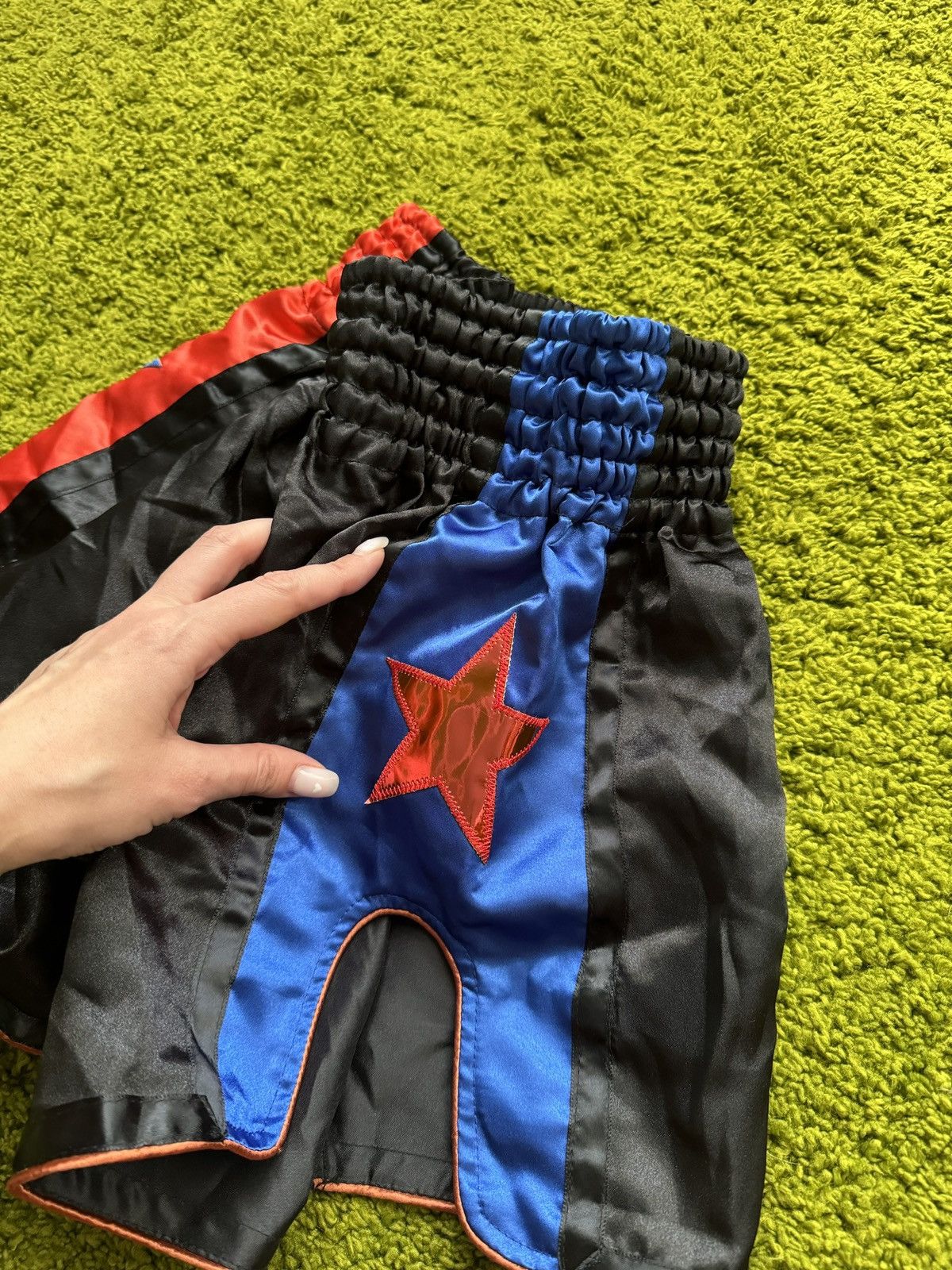 Designer × Vintage Muay Thai shorts boxing MMA kick-boxing Size US 32 / EU 48 - 9 Thumbnail