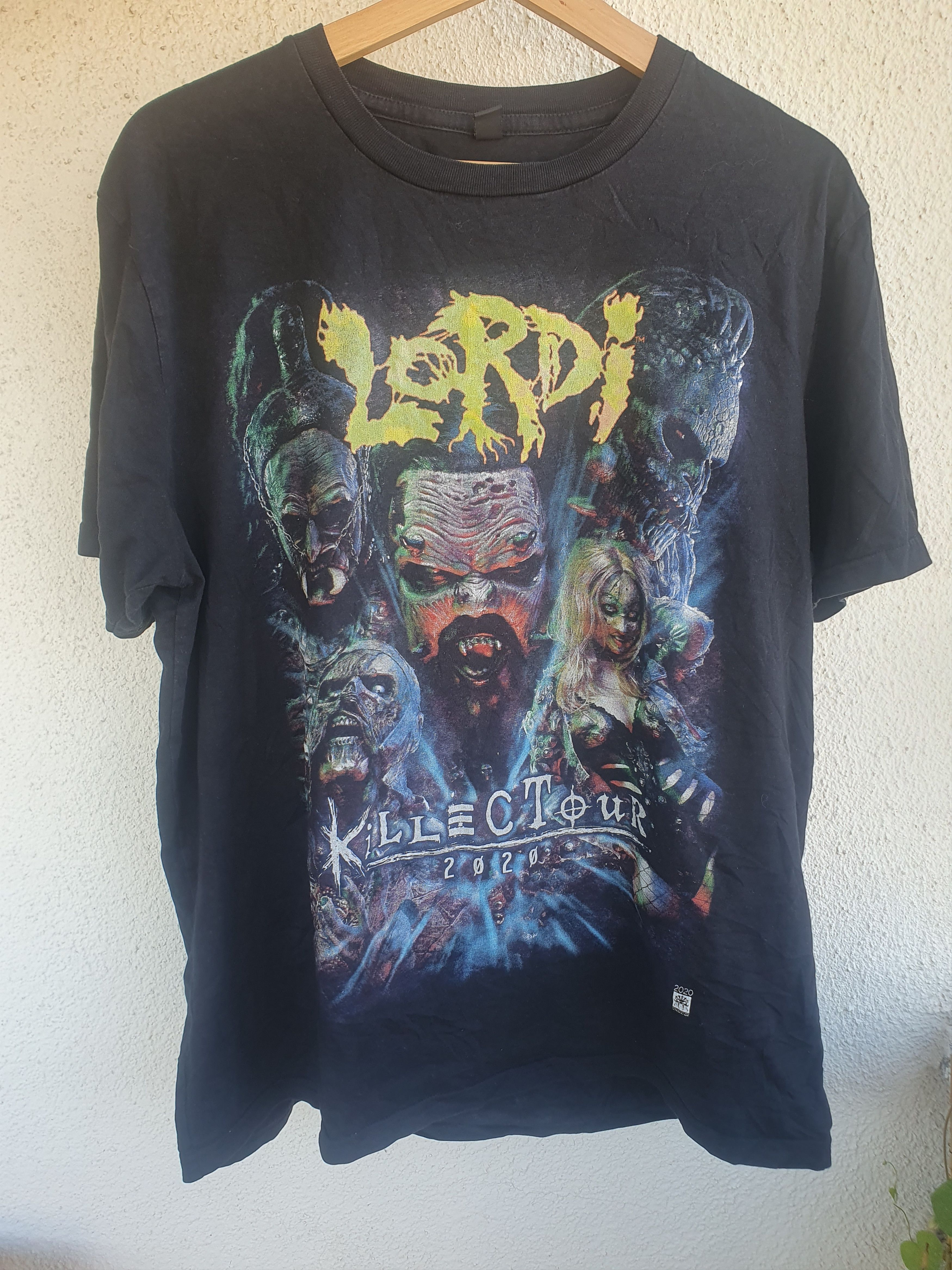 Band Tees Lordi Killec Tour 2020 Double Sided Band t-shirt sz L Size US L / EU 52-54 / 3 - 1 Thumbnail