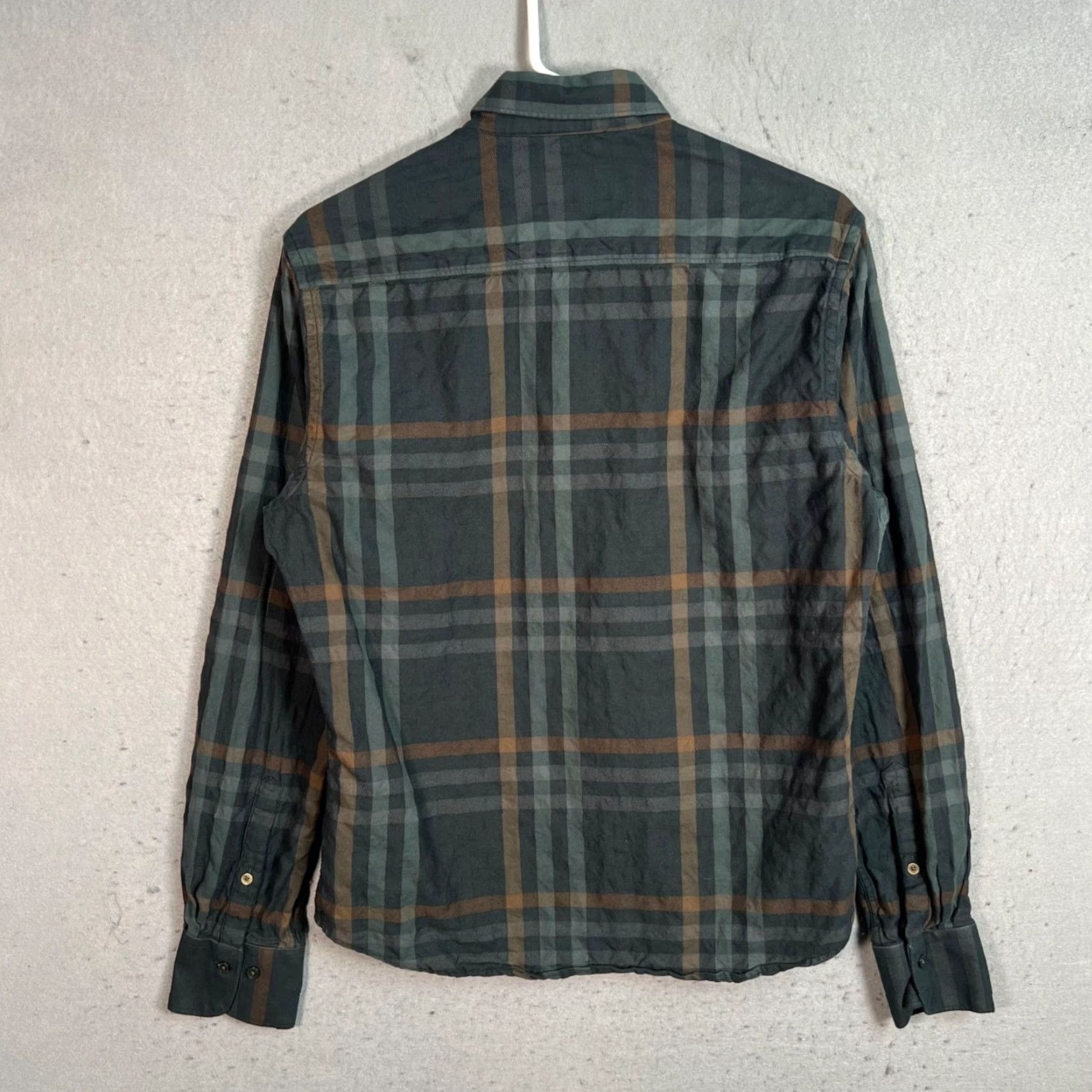Vintage VINTAGE Rare Rabbit Shirt Mens Size S Small Plaid Cotton Long Sleeve Button-Up Gray Size US S / EU 44-46 / 1 - 2 Thumbnail
