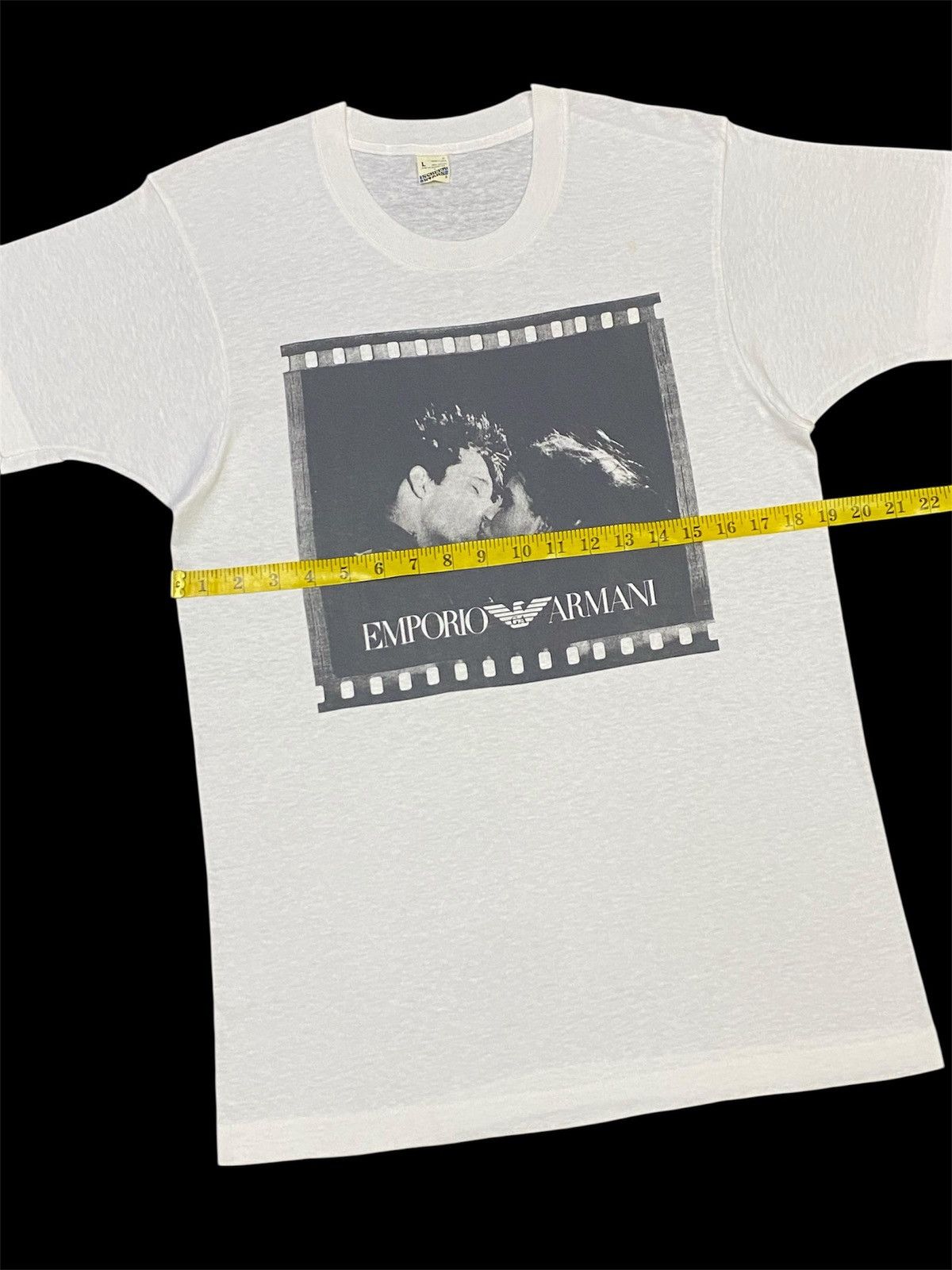 Vintage Rare🔥Vintage Emporio Armani Bruce Weber Photo Tee Size US L / EU 52-54 / 3 - 9 Thumbnail