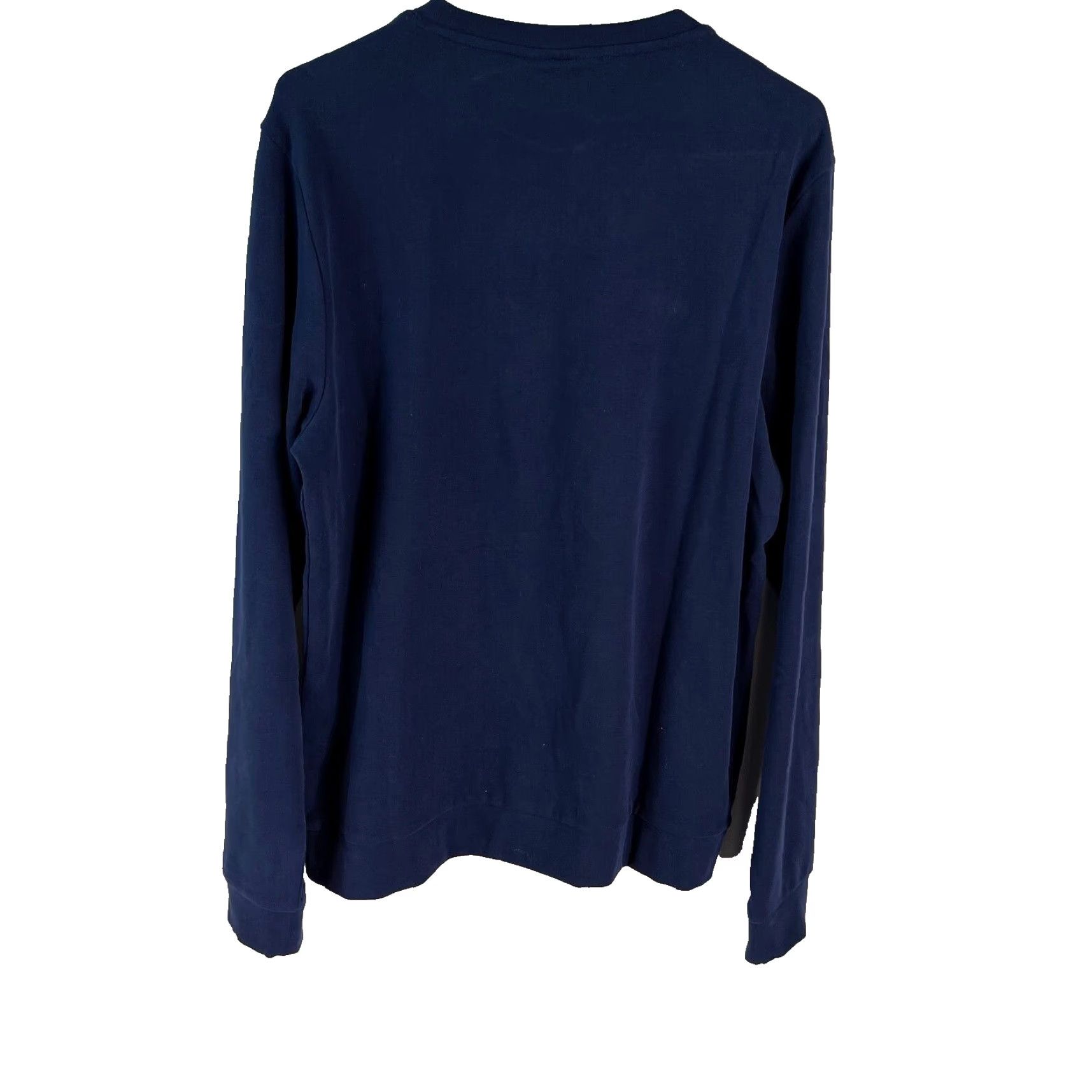 Fila FILA Mens Long Sleeve Crew Neck Pullover Sweatshirt Blue Size M Regular Fit Size US M / EU 48-50 / 2 - 2 Thumbnail