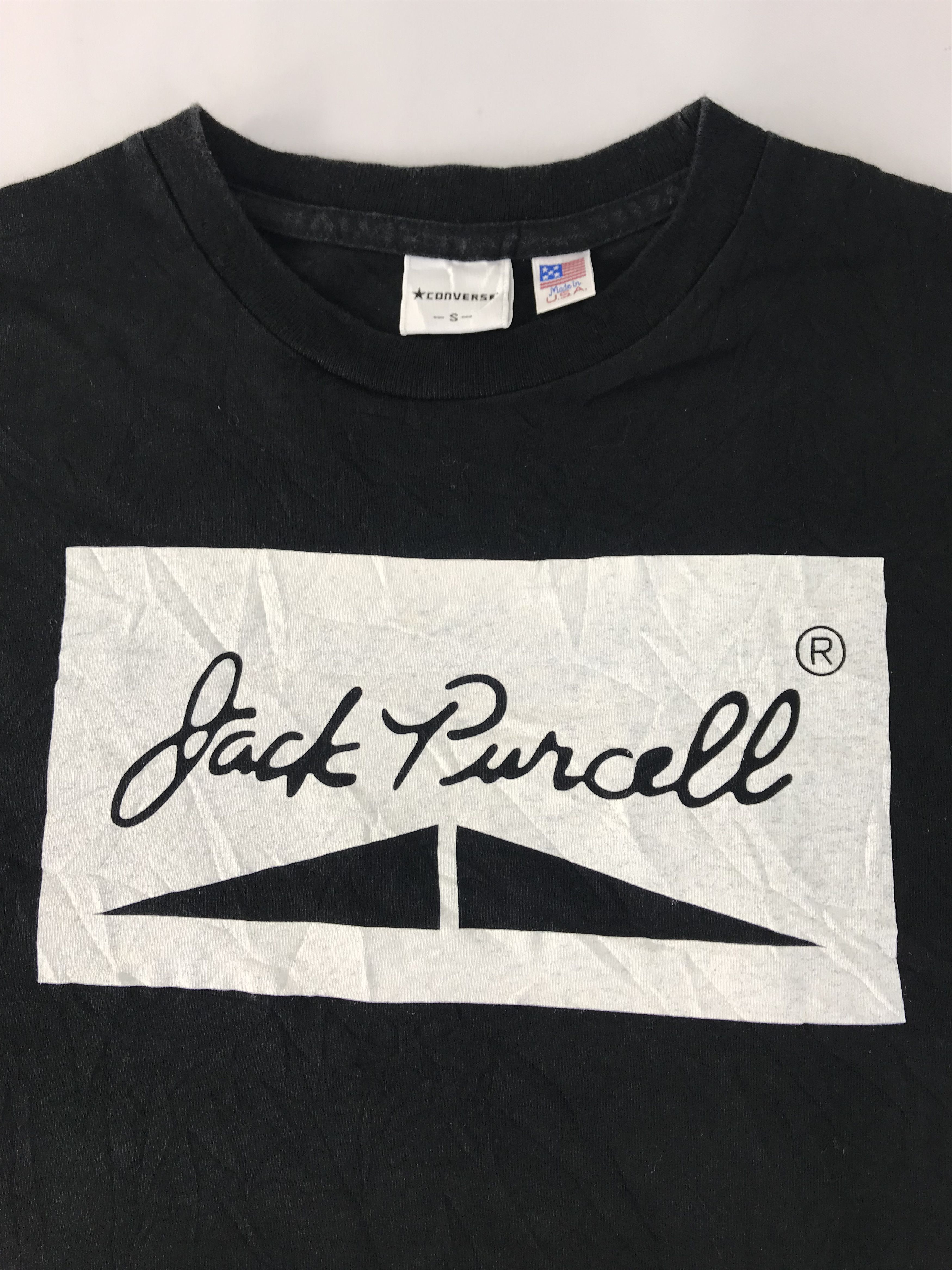 Converse Jack Parcell Converse Box Logo Printed Tee Made In Usa Size US S / EU 44-46 / 1 - 3 Thumbnail