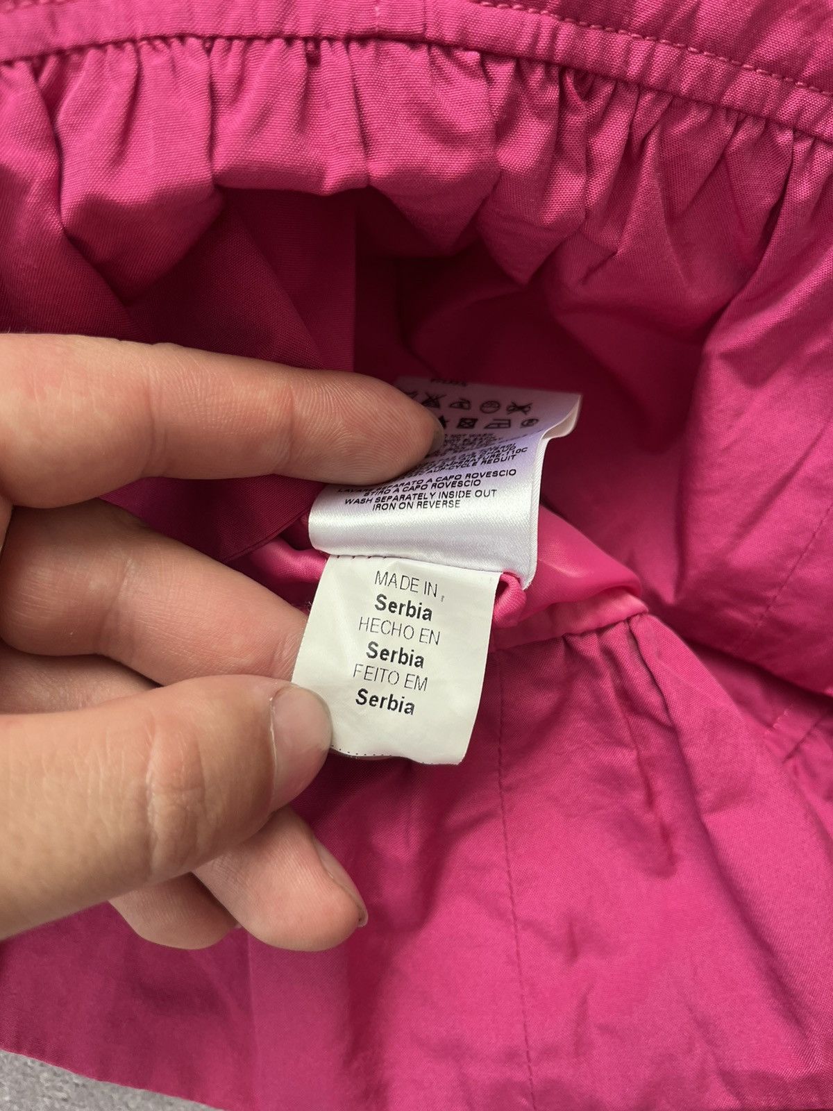 Moschino WMNS Love Moschino Pink Blazer Jacket Big Buttons Size M / US 6-8 / IT 42-44 - 8 Thumbnail