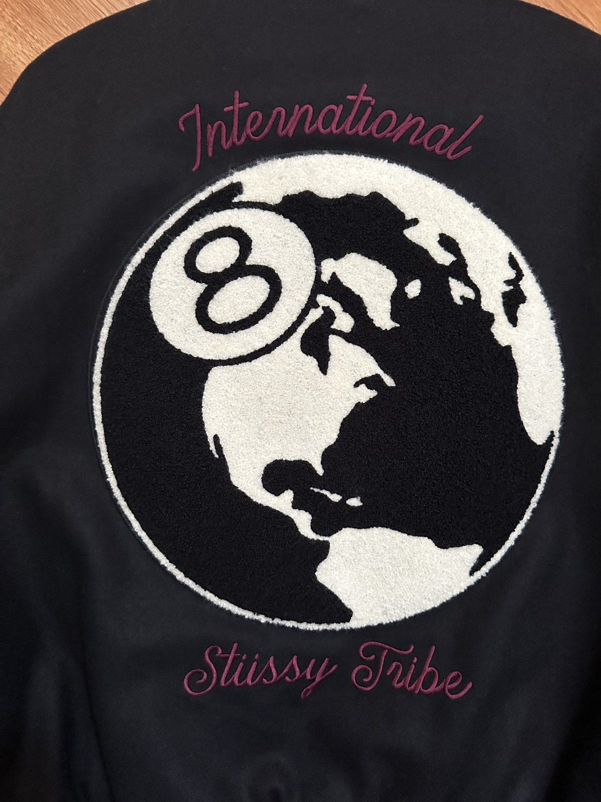 Stussy Stussy 40th Anniversary Varsity Jacket ‘Black’ Size US M / EU 48-50 / 2 - 5 Thumbnail