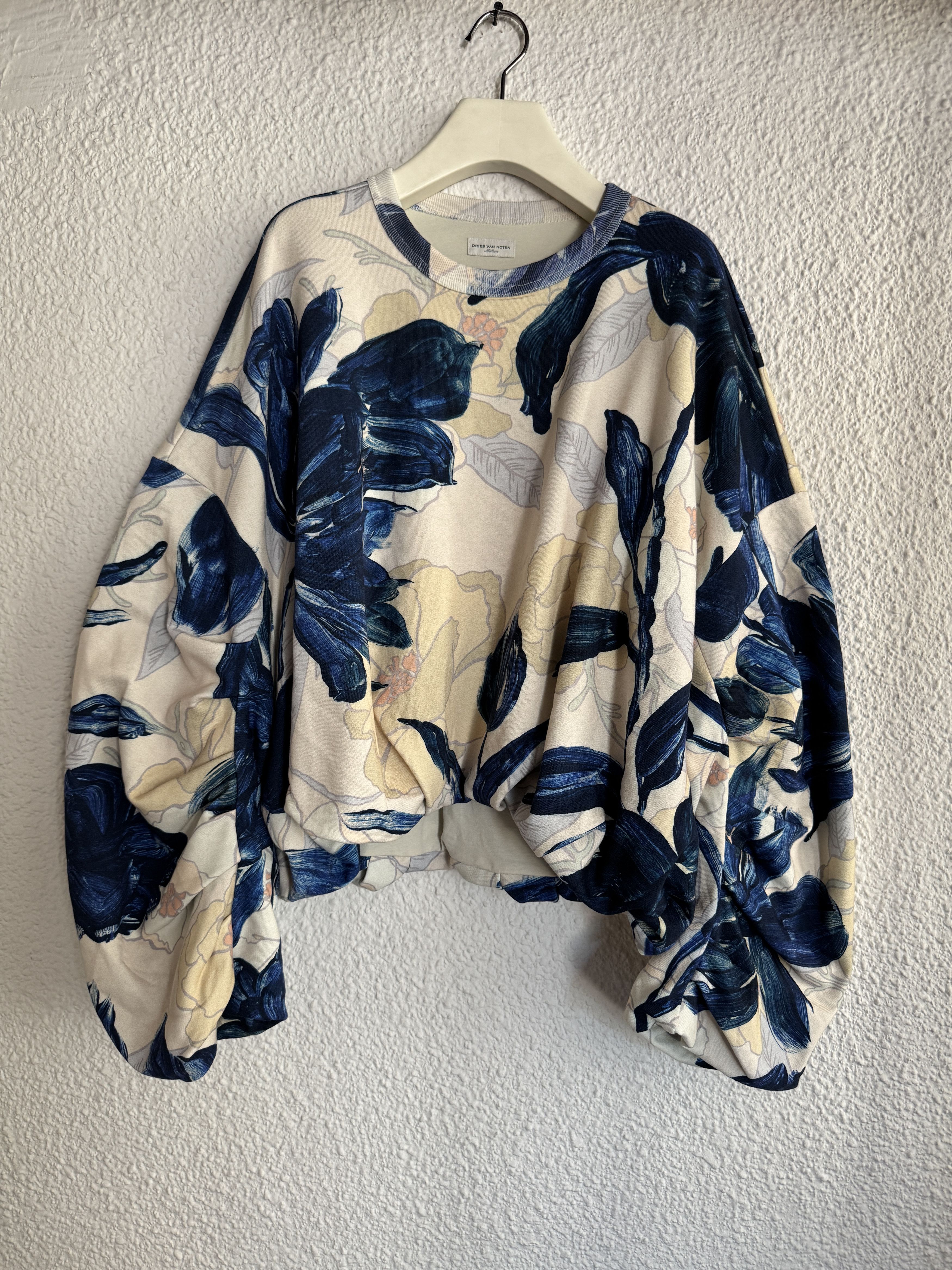Dries Van Noten Dries Van Noten Hannett Floral Bubble Sweater Size XS / US 0-2 / IT 36-38 - 1 Thumbnail