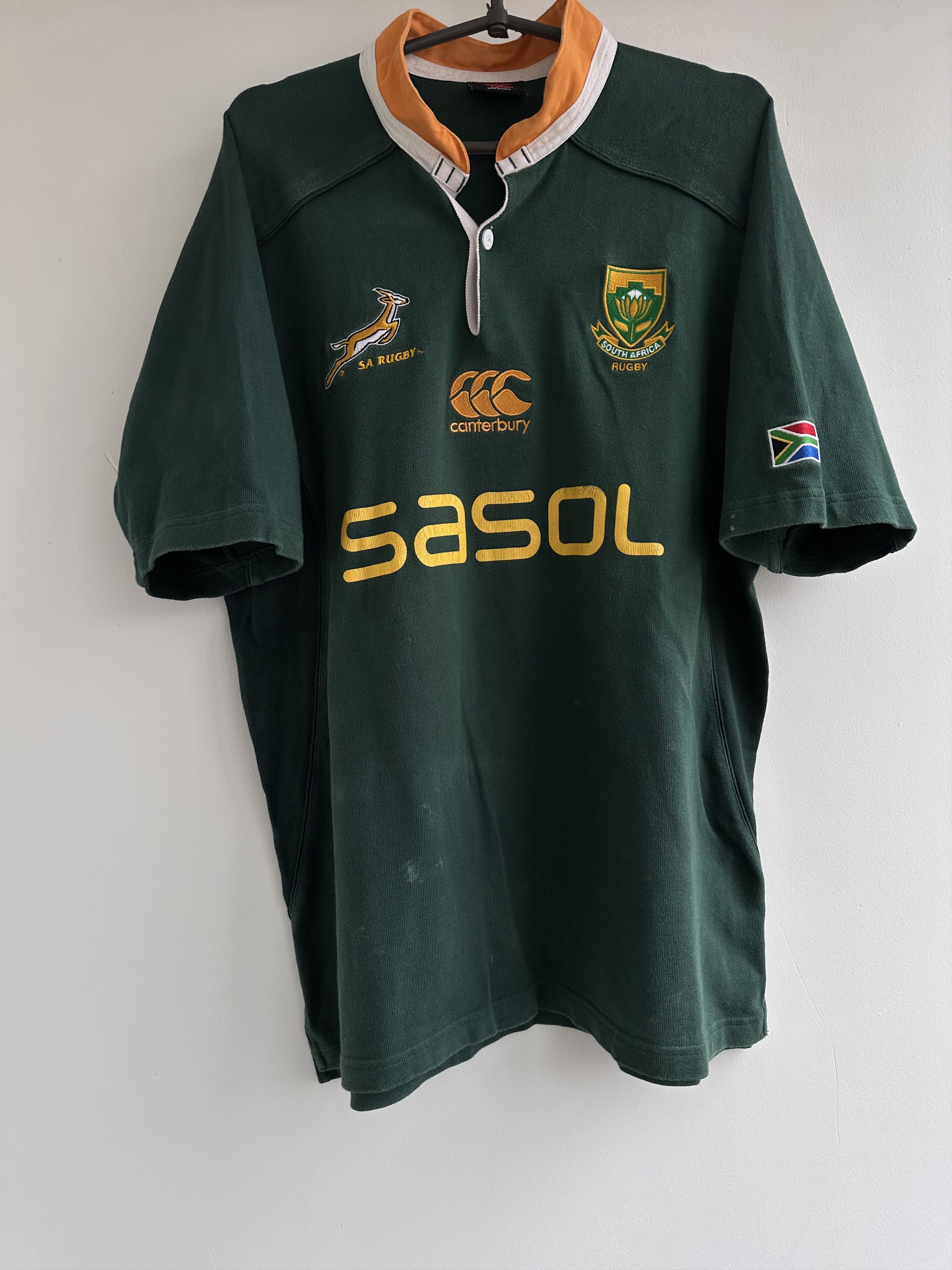 Image of South Africa Rugby Canterbury Of New Zealand in Green, Men's (Size XL)