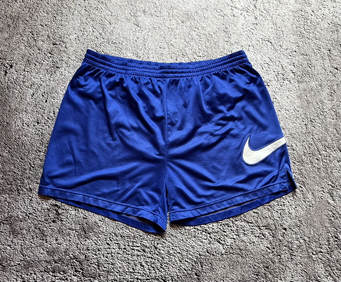 Nike × Vintage Nike Blue Sports Shorts Size L Size US 36 / EU 52 - 1 Thumbnail