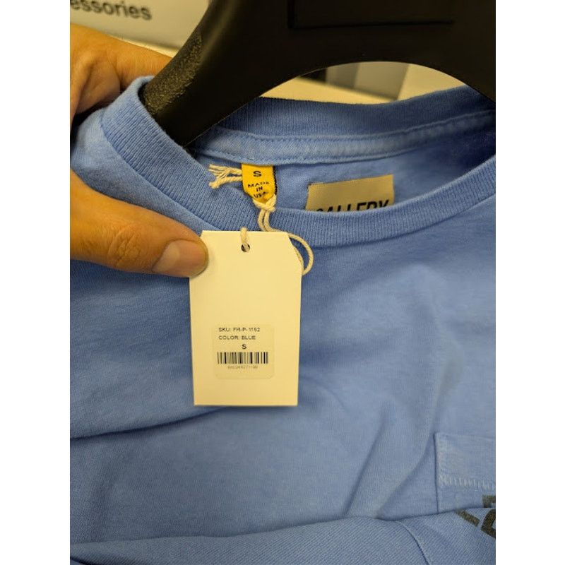Gallery Dept. o1rshd1 Dept De La Galerie Long-Sleeve T-Shirt in Blue Size US S / EU 44-46 / 1 - 21 Thumbnail
