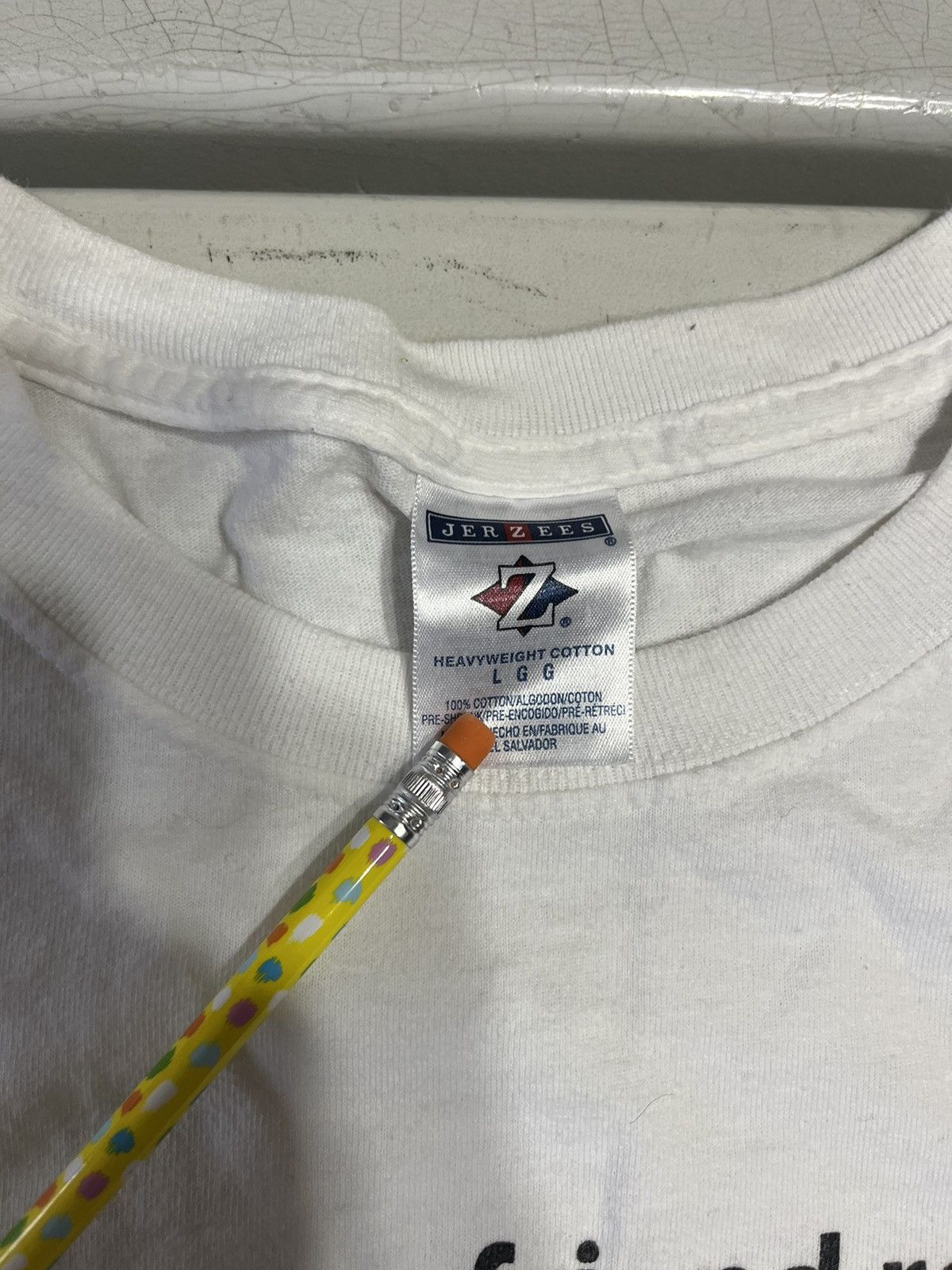 Vintage Y2K Jesus friend request shirt Size US L / EU 52-54 / 3 - 3 Thumbnail