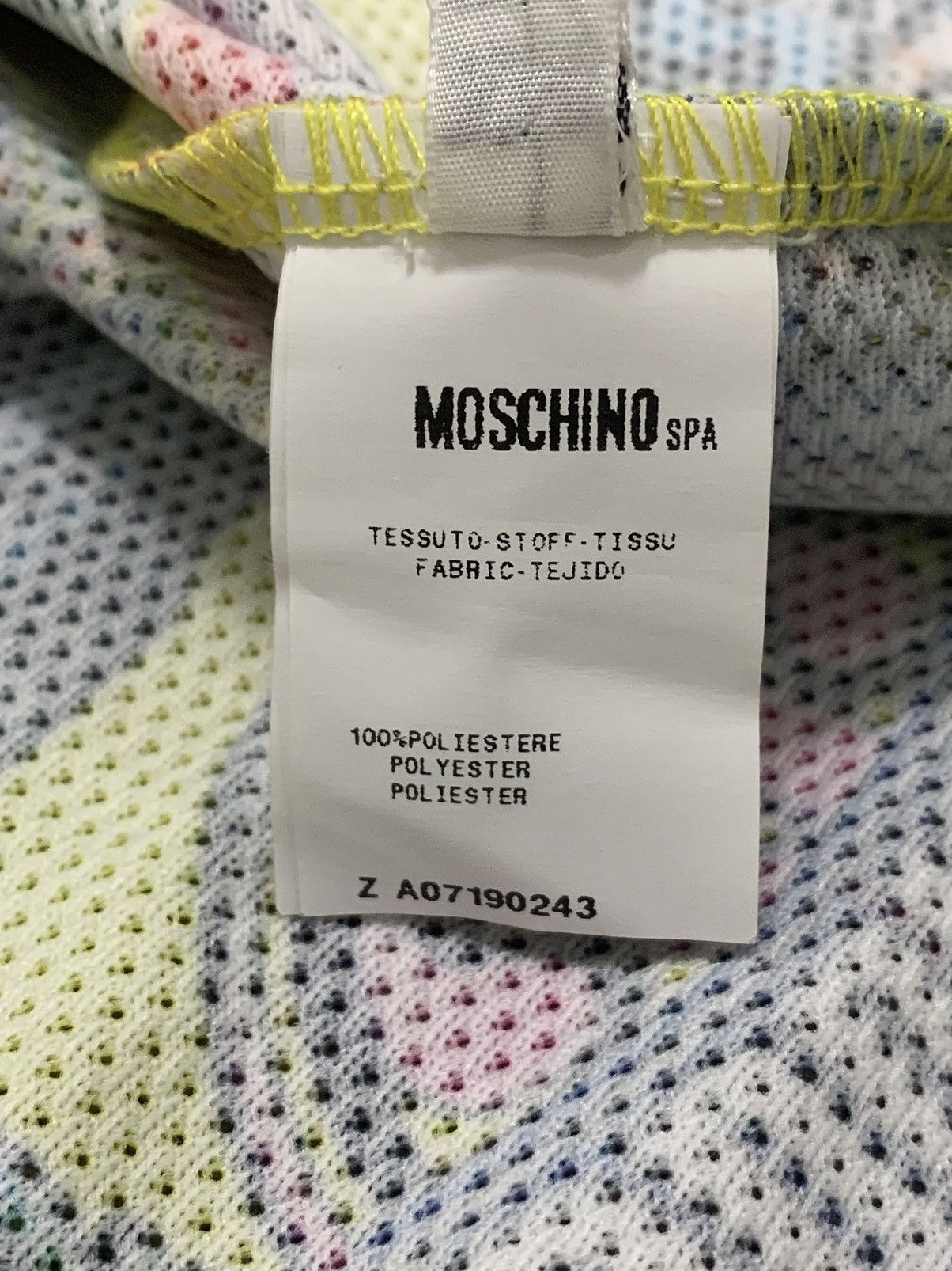 Moschino MOSCHINO COUTURE AOP - MULTI LOGO MESH TOP Size US XS / EU 42 / 0 - 11 Thumbnail