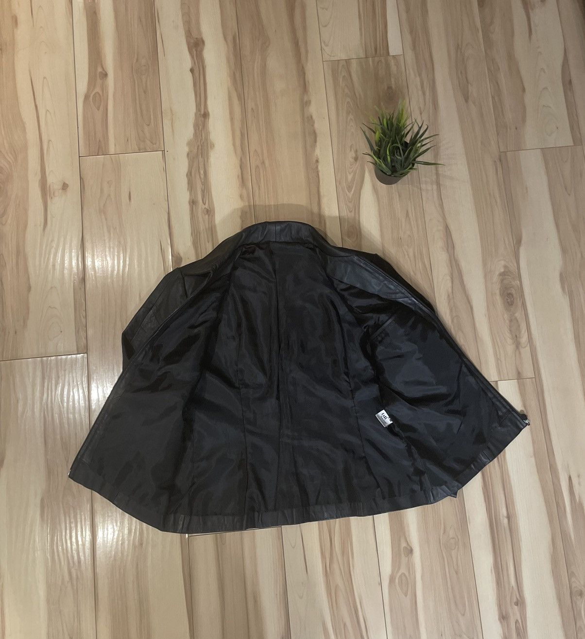 Vintage Leather Jacket Vintage M Size Avant Garde Opium Y2K Size M / US 6-8 / IT 42-44 - 6 Thumbnail