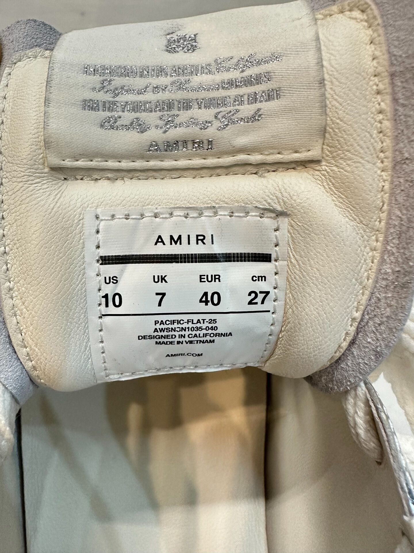 Amiri amiri casual shoes with rubber sole Size US 10 / EU 43 - 5 Thumbnail