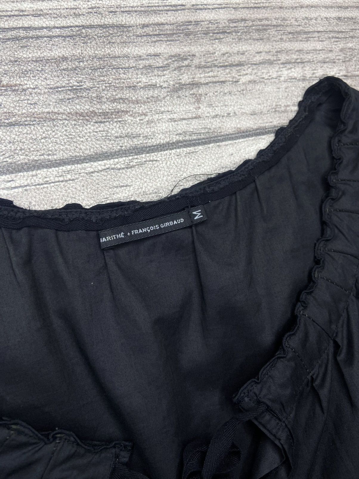 Marithe + Francois Girbaud Offer‼️ 2000s Marithe Francois Girbaud Goth Punk Metal Top Size M / US 6-8 / IT 42-44 - 10 Thumbnail