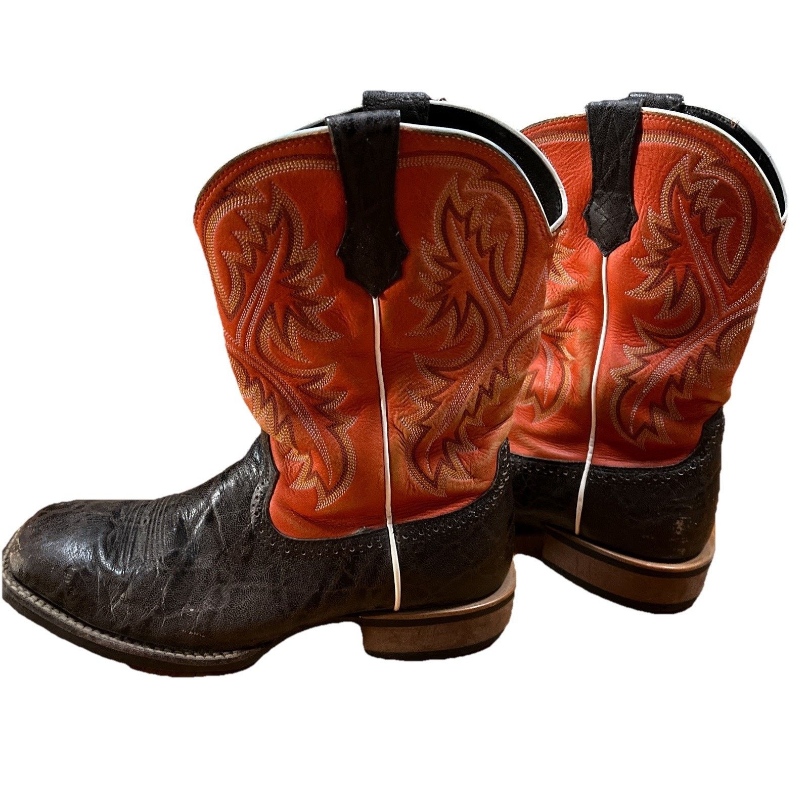 Ariat Ariat Cowboy Boots Quickdraw Western Square Toe Mens Sz 9 EE Size US 9 / EU 42 - 4 Thumbnail