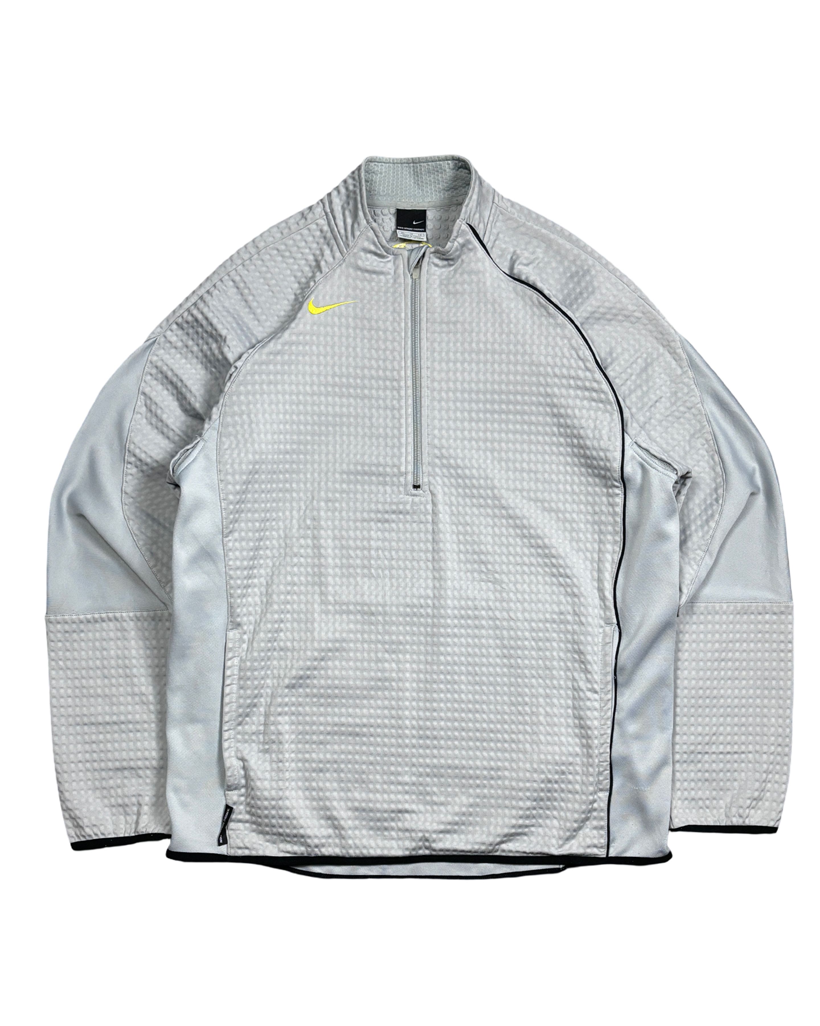 Vintage Nike Total 90 Quarter Zip Fleece Tn Drill Sweatshirt
