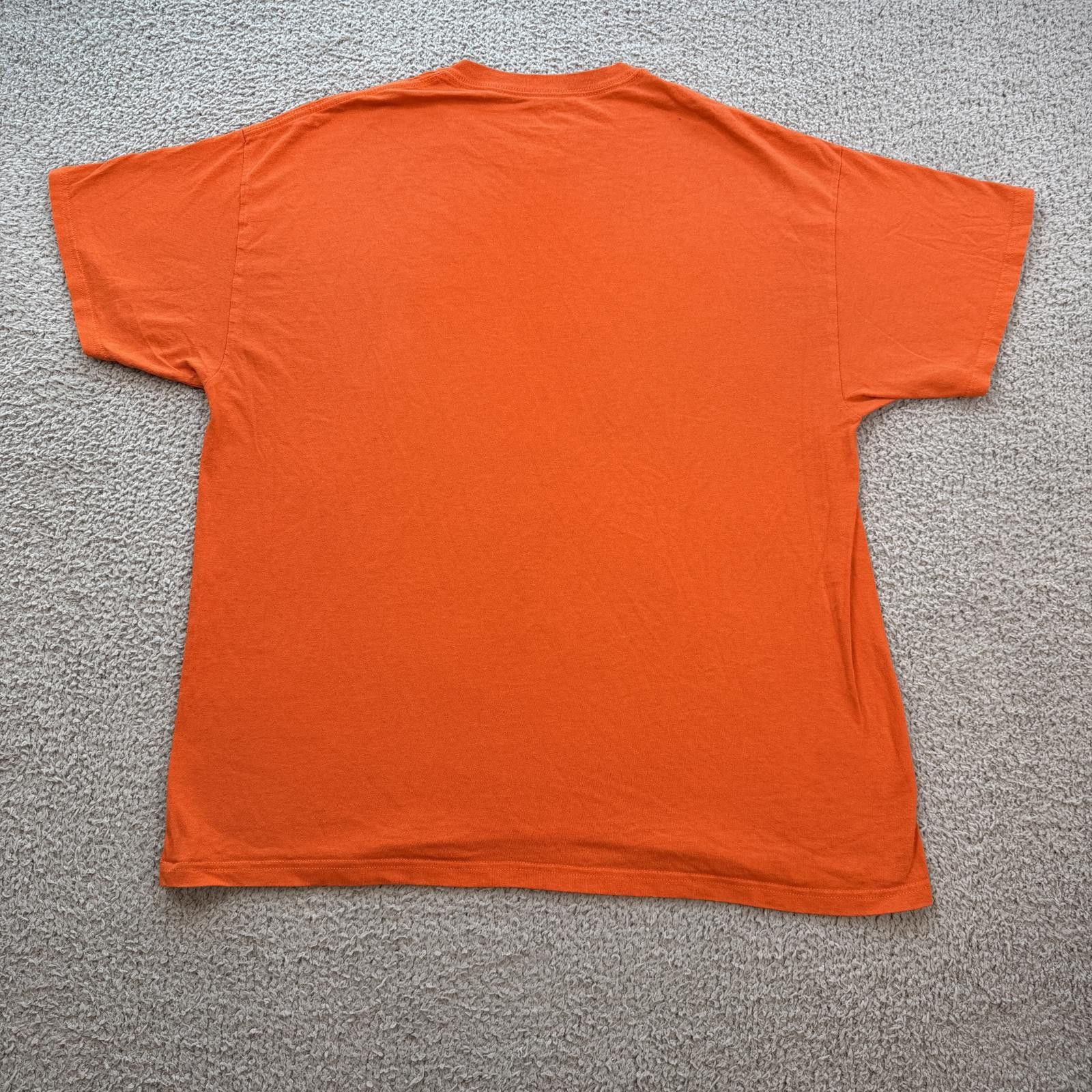 NFL Miami Dolphins NFL Team Apparel Orange Graphic T Shirt Mens Size US XL / EU 56 / 4 - 2 Thumbnail