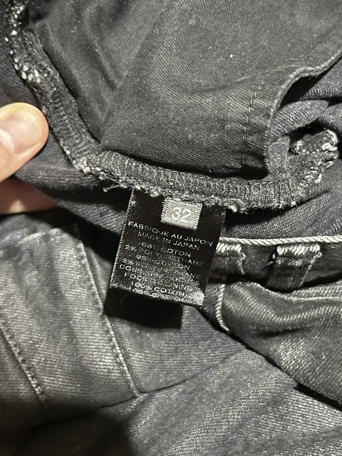 Balmain Black Balmain Biker Denim Size US 34 / EU 50 - 7 Thumbnail
