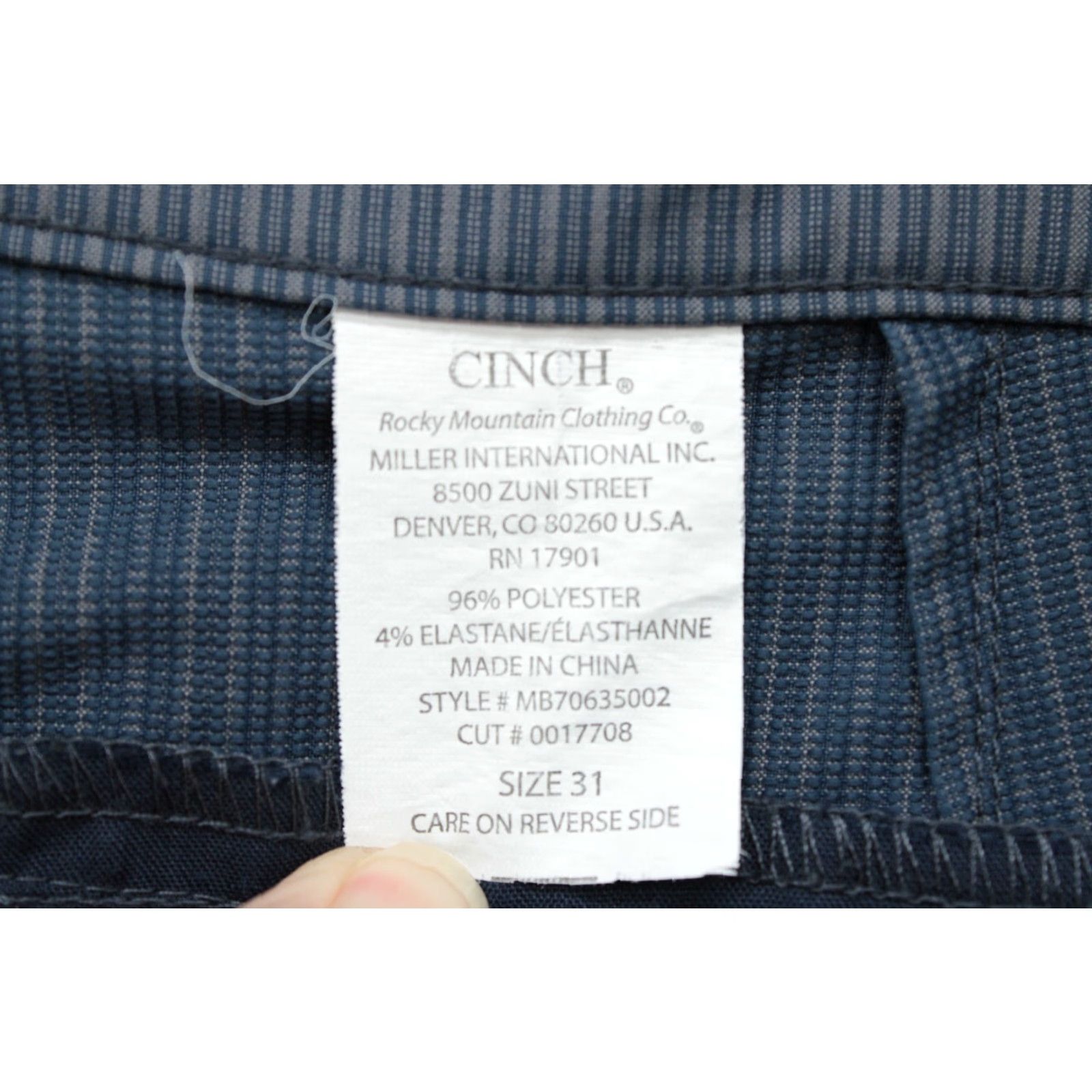Vintage Cinch Arena Flex Shorts Men's 32 Blue Gray Stripe Modern Golf Preppy Size US 32 / EU 48 - 6 Thumbnail