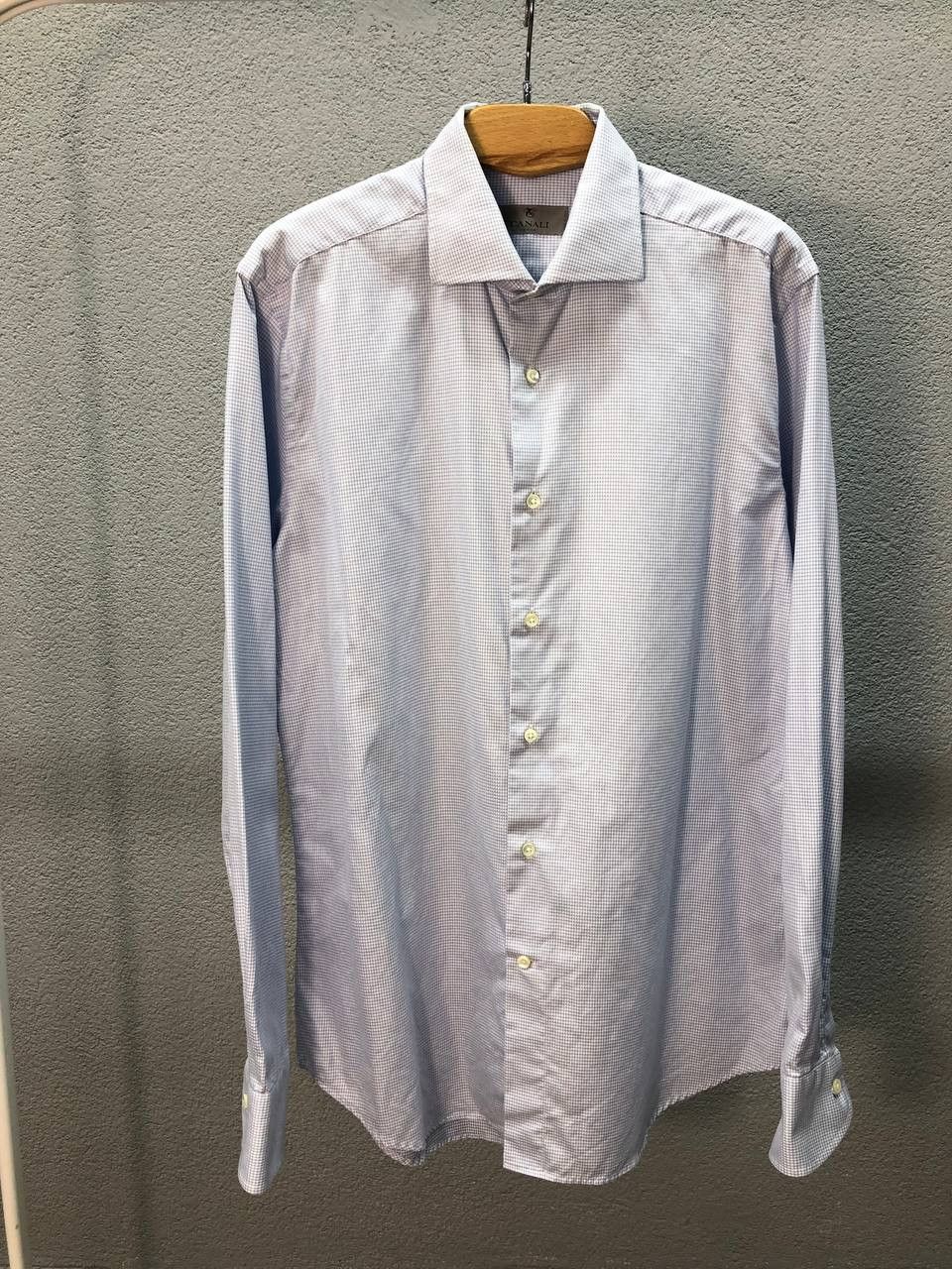 Canali Canali mens shirt size 40 / Medium Size US M / EU 48-50 / 2 - 1 Thumbnail