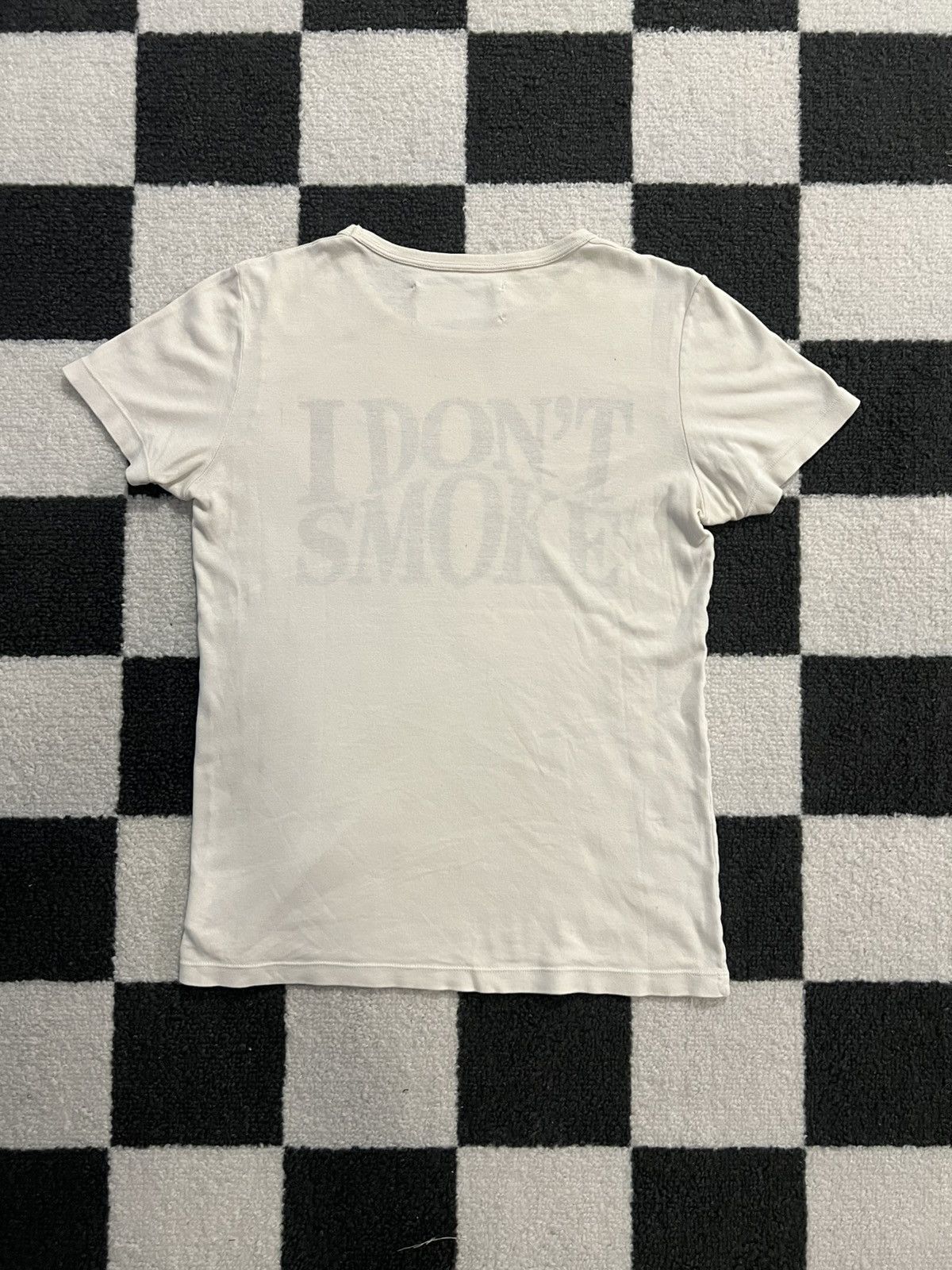 Maison Margiela AW06 Maison Margiela "I Don't Smoke" Tee Size US S / EU 44-46 / 1 - 8 Thumbnail