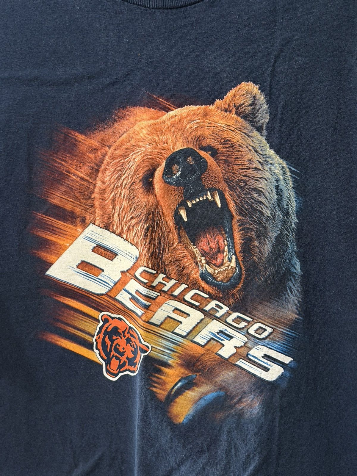 Alstyle Vintage Y2K Chicago Bears Big Face Logo Shirt Large Bin 1 Size US L / EU 52-54 / 3 - 2 Thumbnail