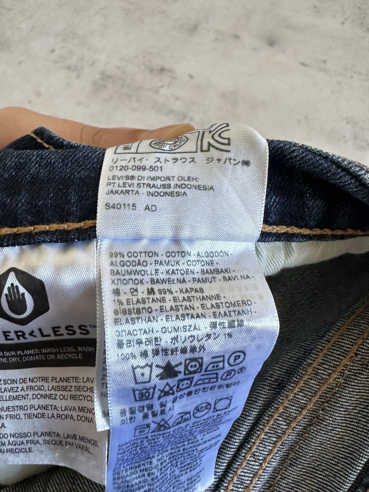 Levi's Levis 511 Blue Denim Jeans Pants Size 34/32 Size US 34 / EU 50 - 8 Thumbnail